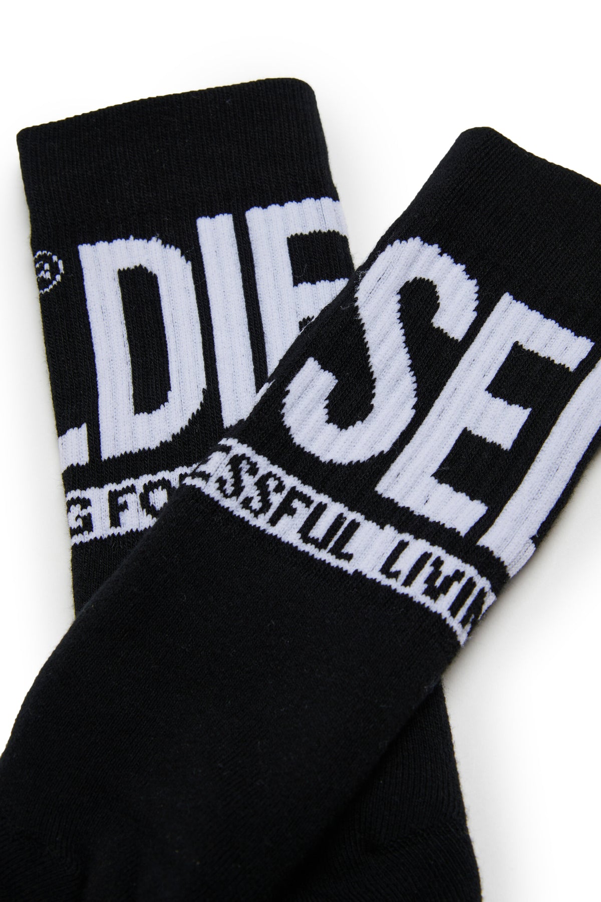 Set of two pairs of logo socks