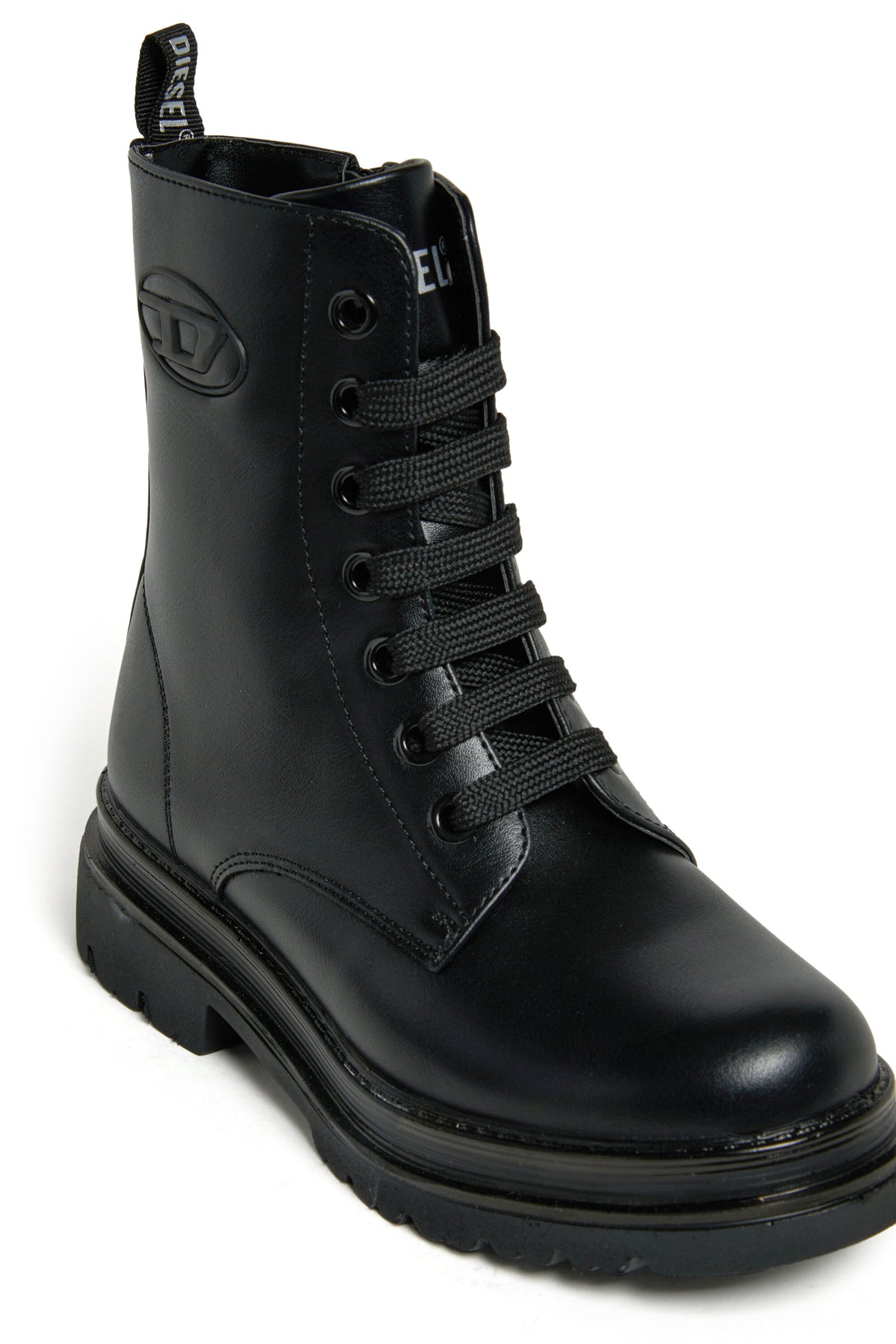 Ankle boots with logo