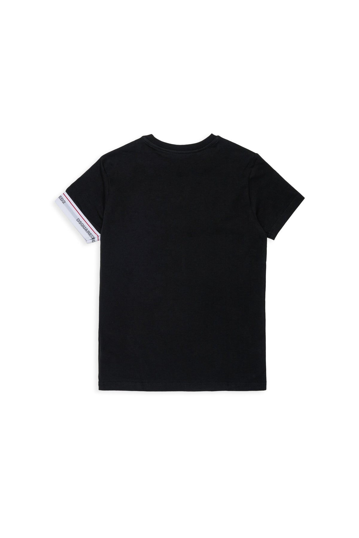 T-shirt with sleeve logo