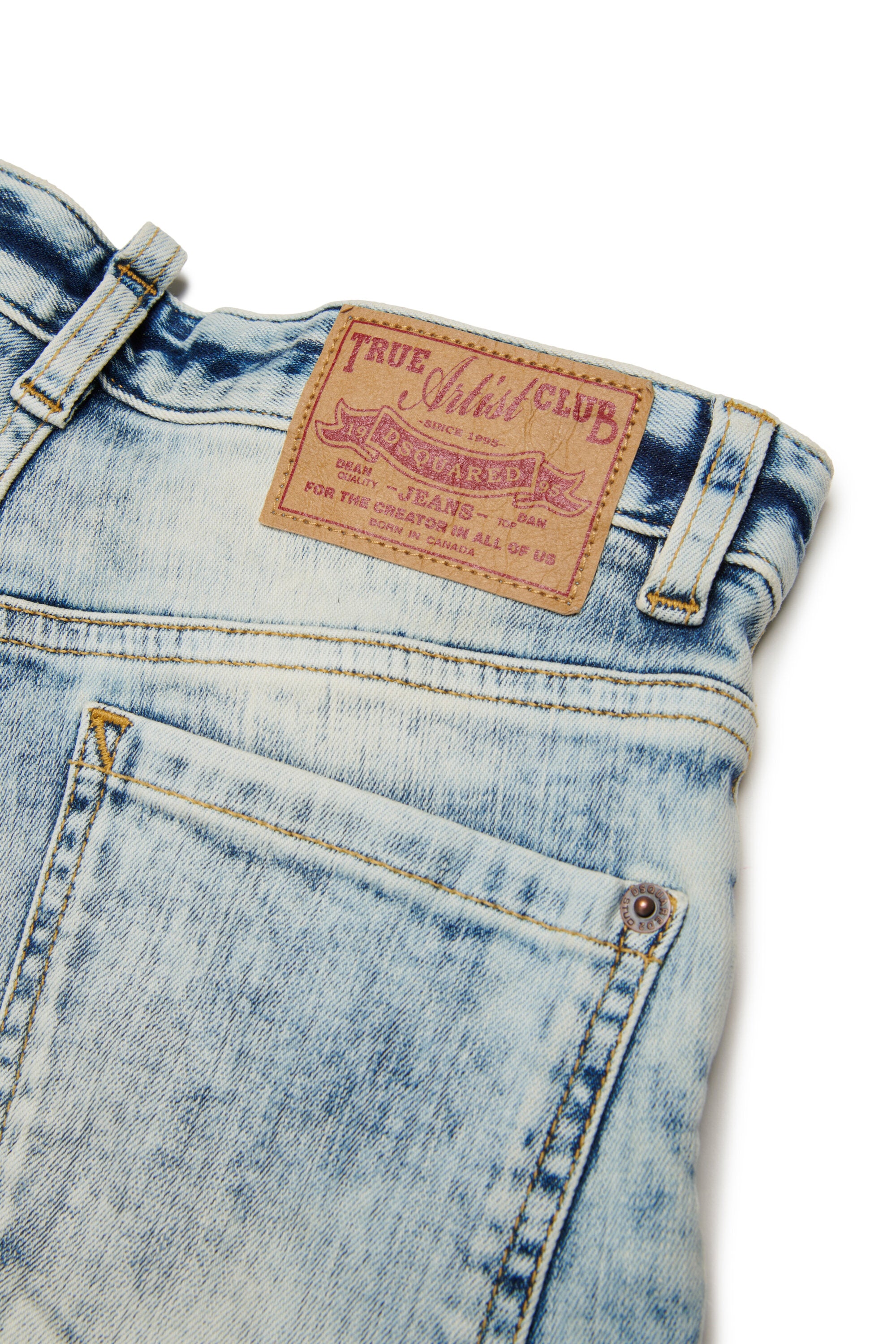 霜降りストレートジーンズ - Loose