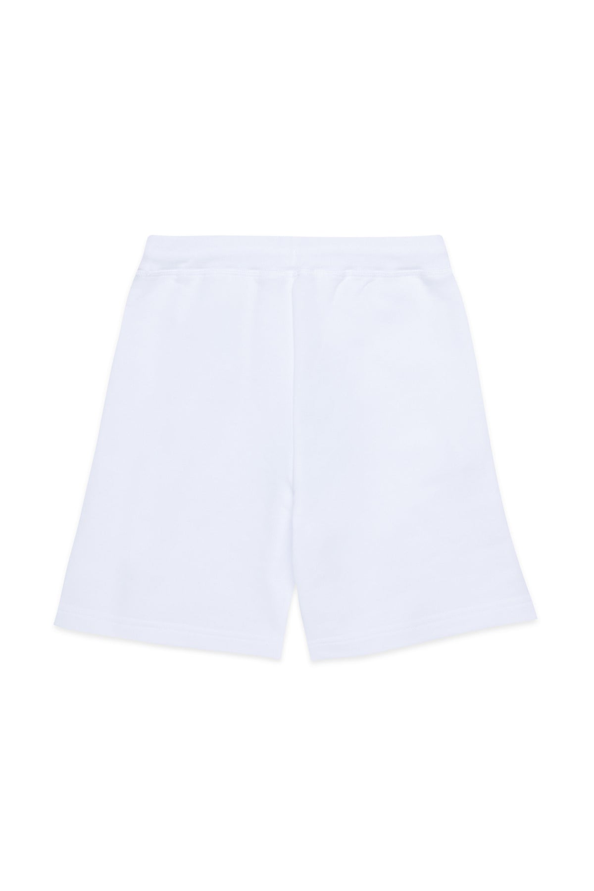 Branded fleece shorts