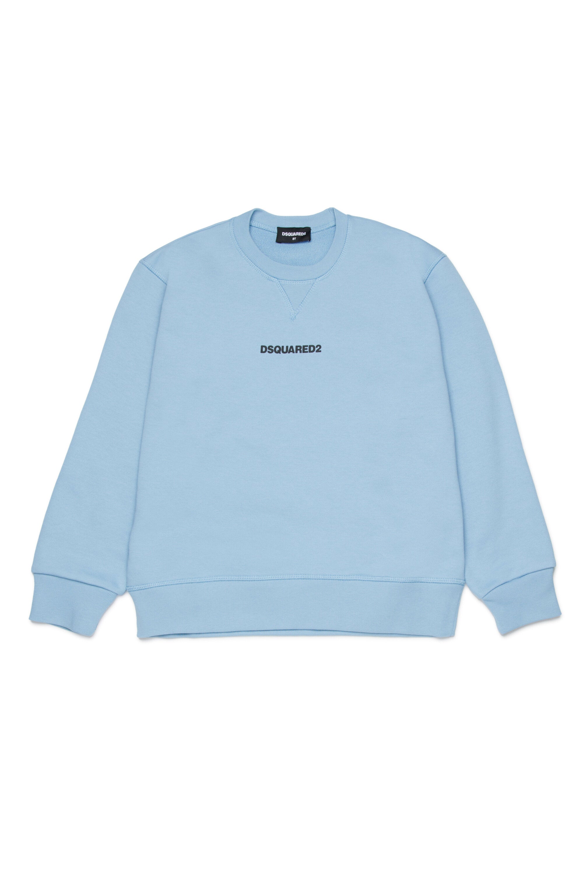 Branded cotton sweatshirt