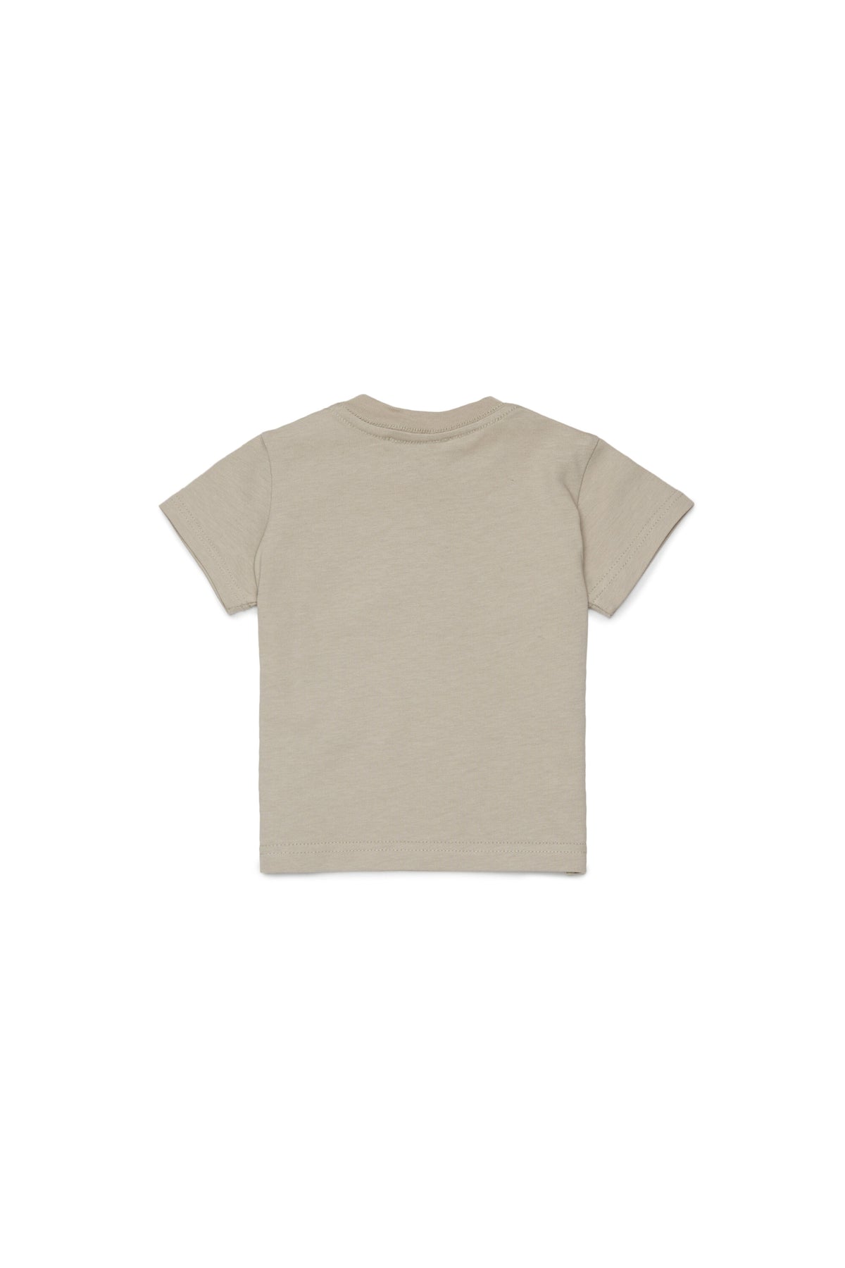 クルーネック Tシャツ ロゴ付き