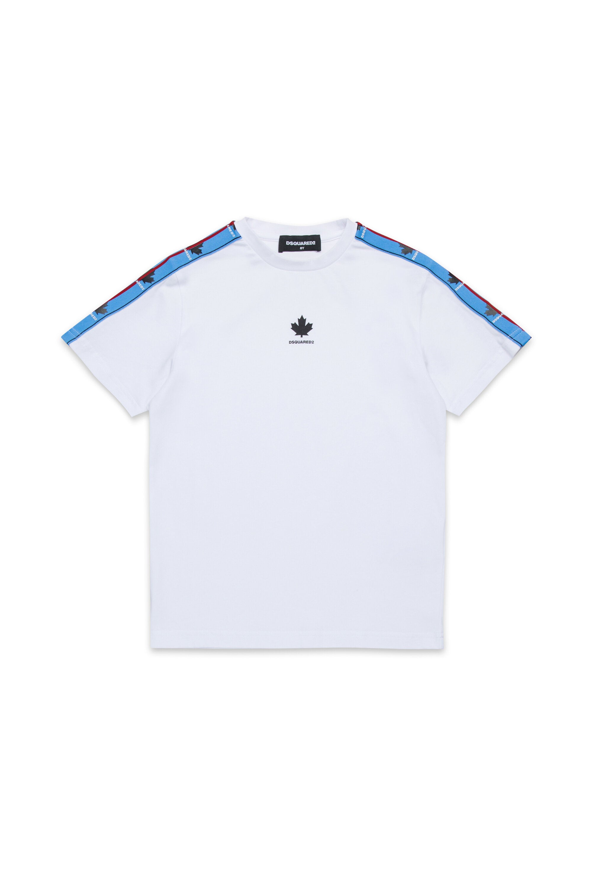 ブランドリボン付きTシャツ