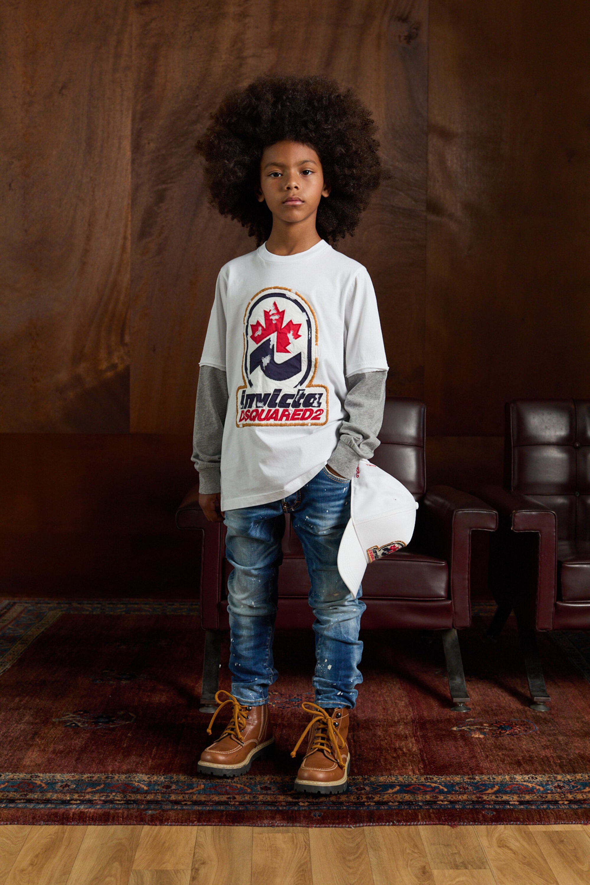 長袖Tシャツ Invicta x Dsquared2