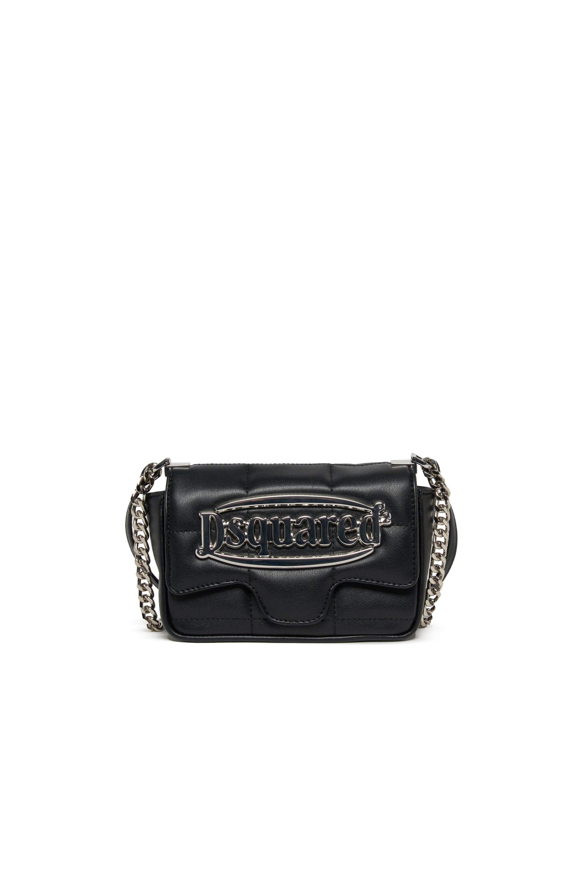 Dsquared2 金属プレートバッグ