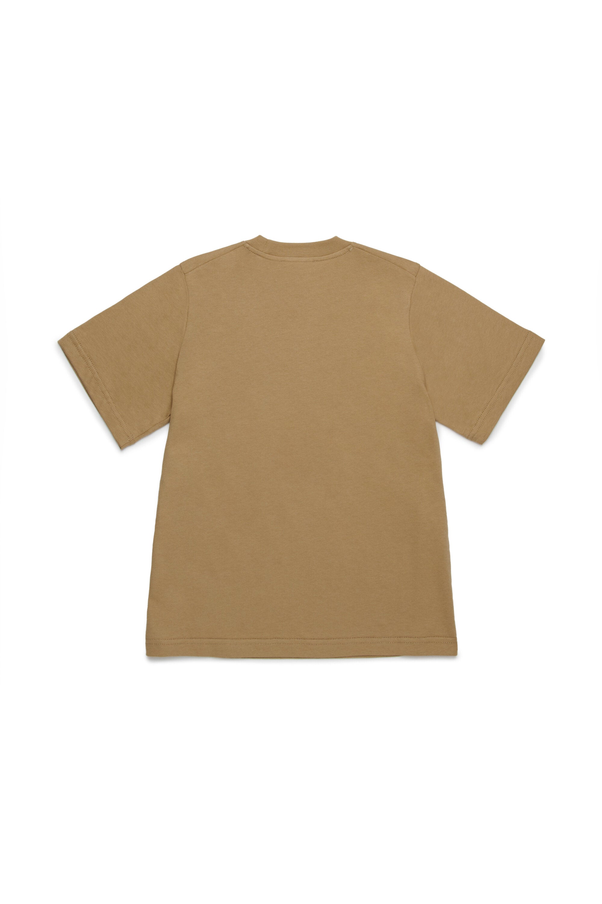 コントラストロゴ入りTシャツ