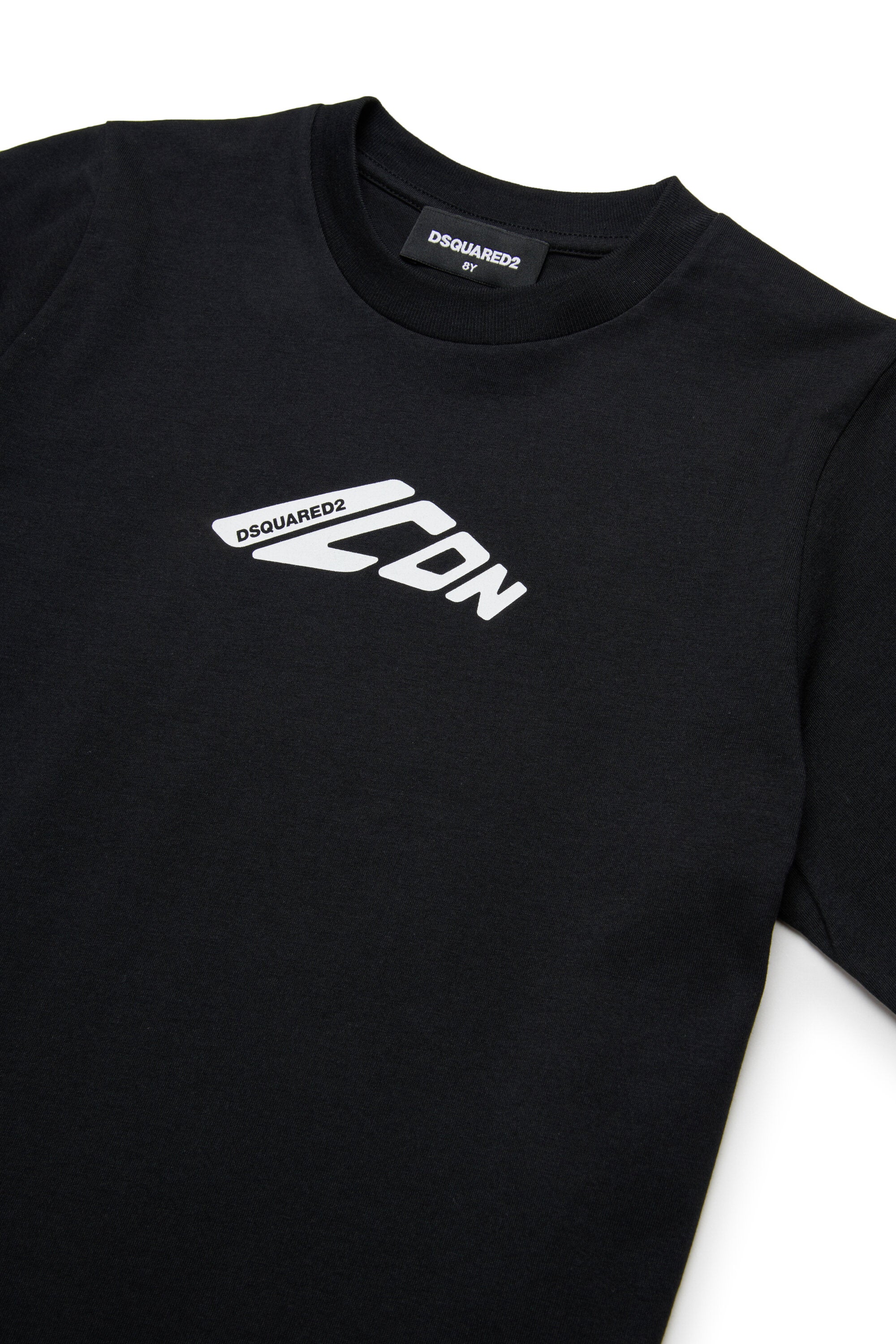 コントラストロゴ入りTシャツ