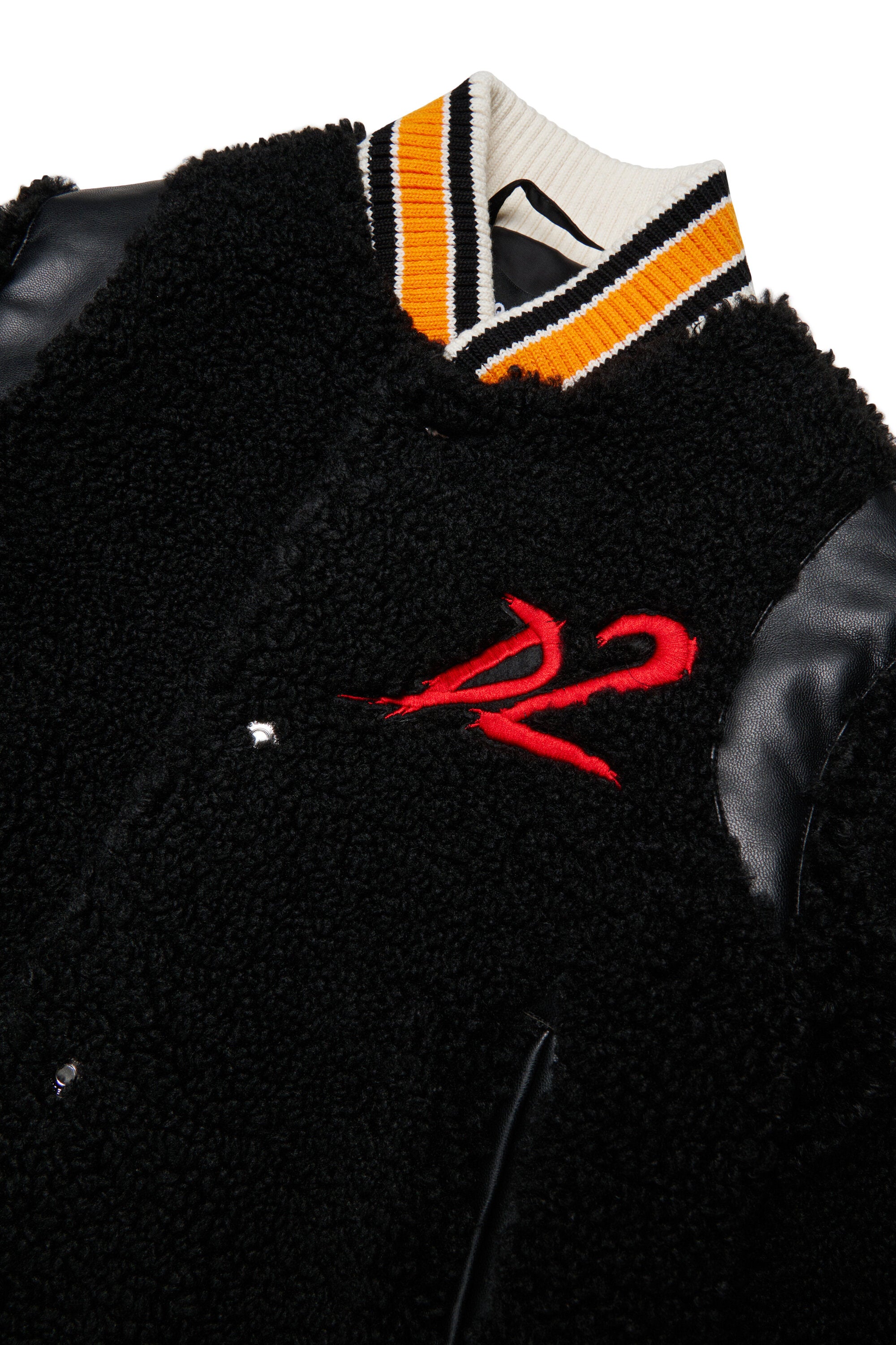 ベア・パッチ付きテディ・ボマー・ジャケット