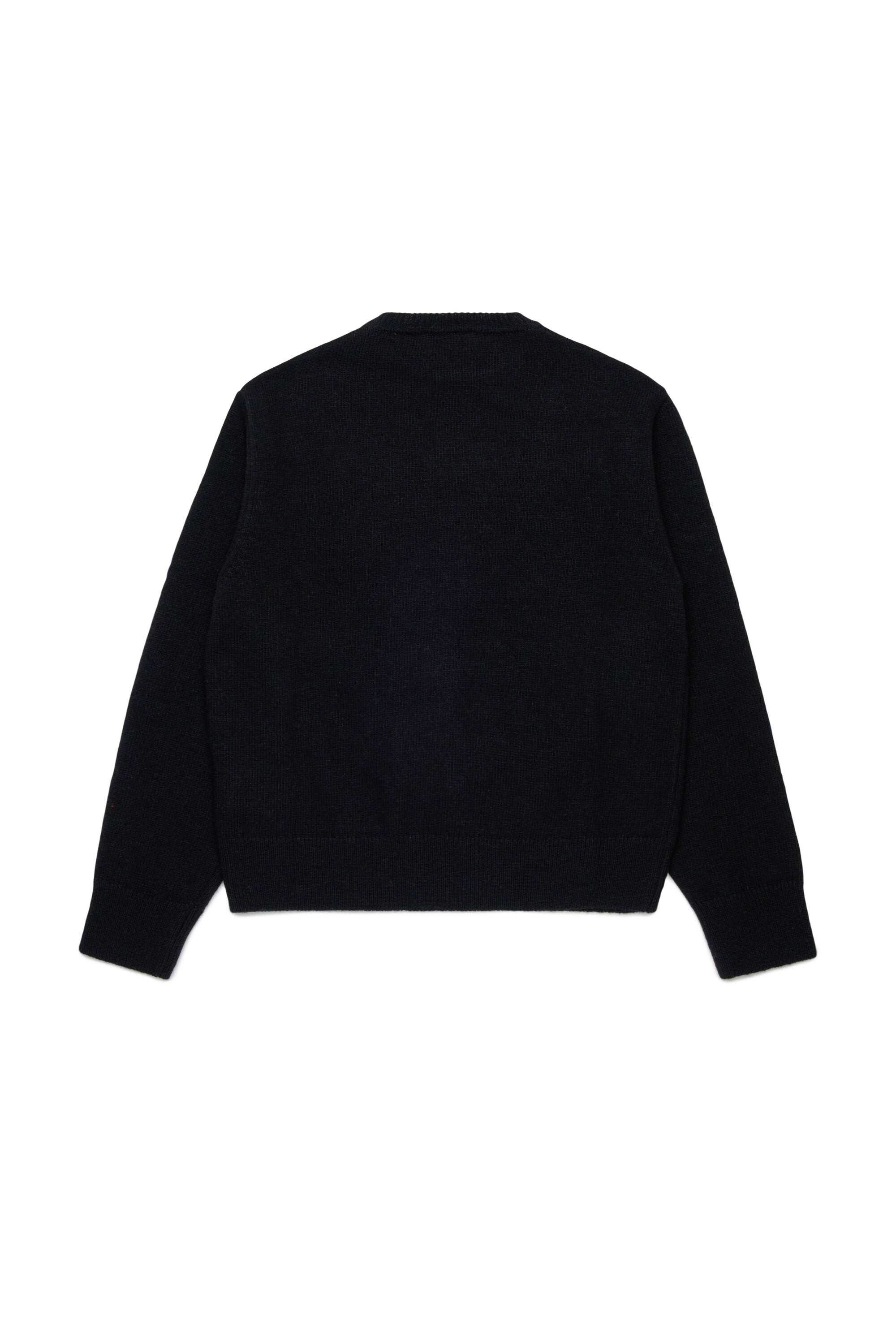 ベア・グラフィックのウール混紡プルオーバー