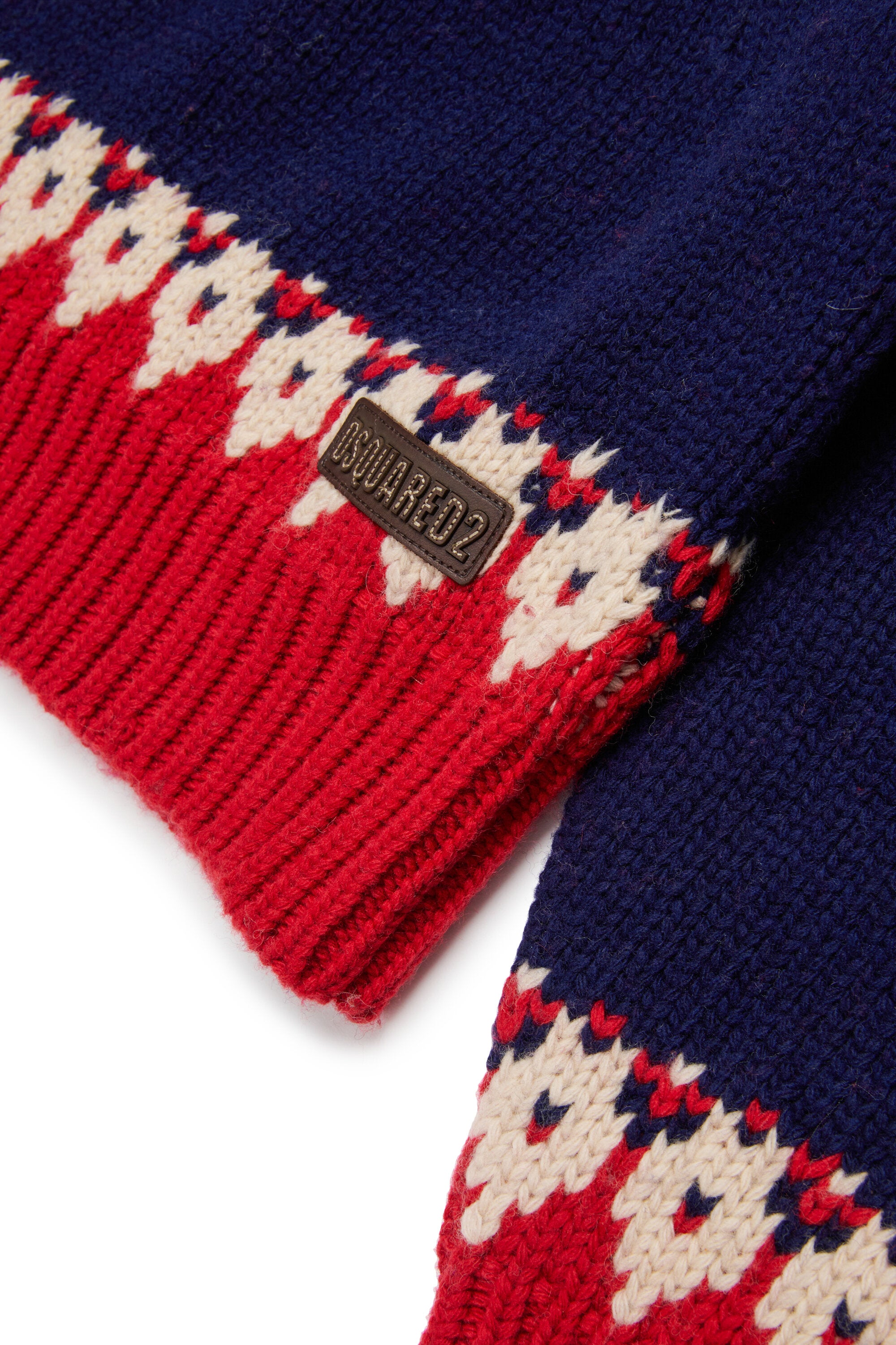 ノルウェー産ウール混タートルネックプルオーバー