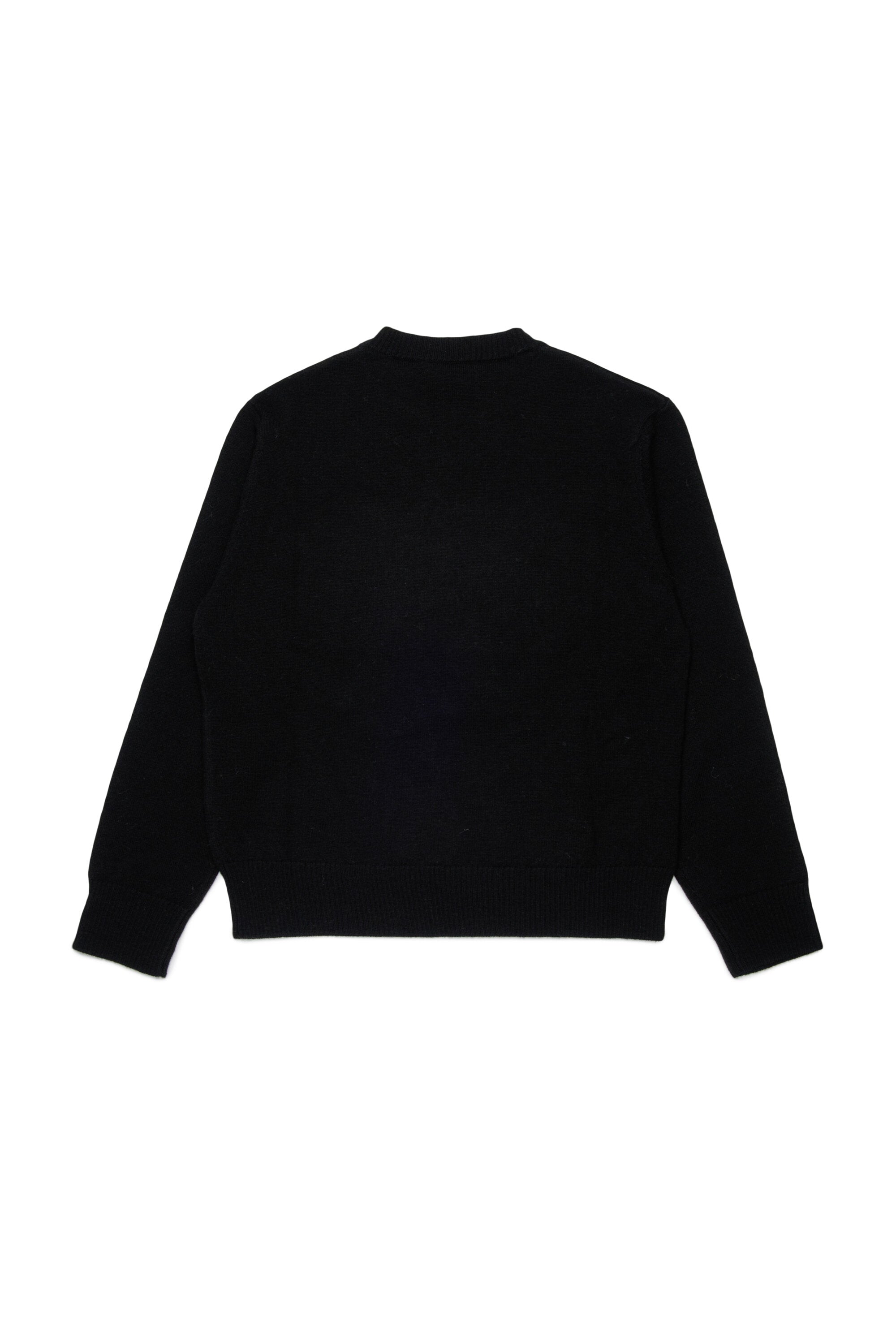 Merino wool pullover with DSQ2 logo