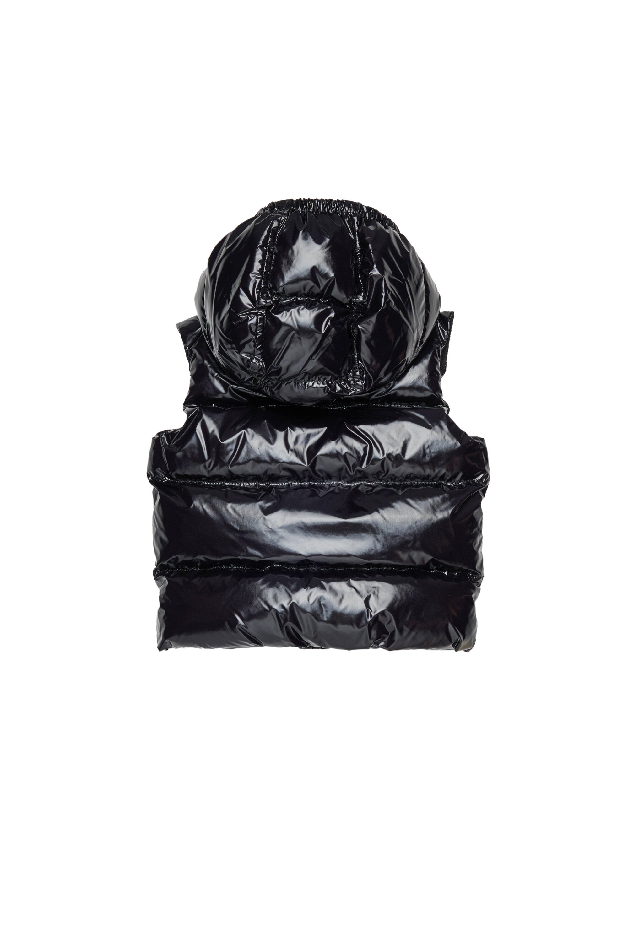 メープルリーフロゴ入り光沢パッド入りベスト