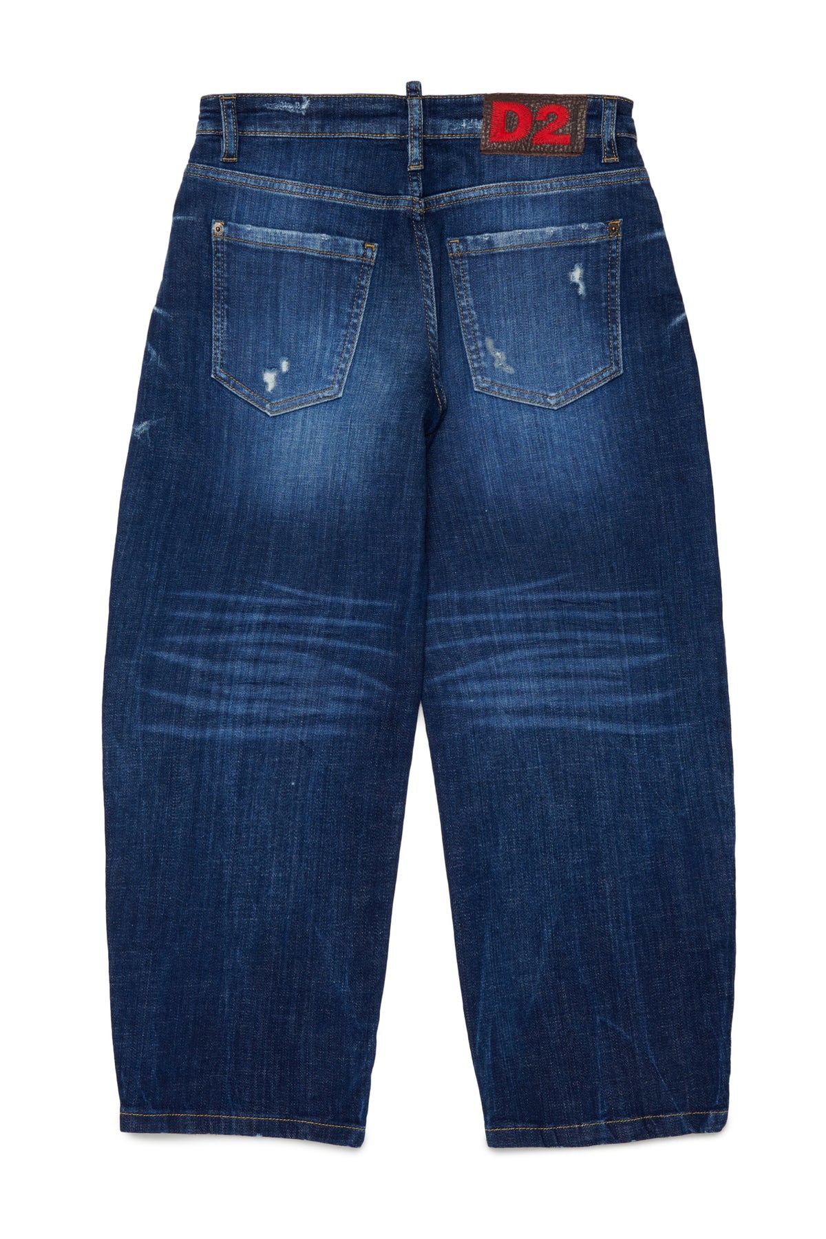 Relaxed fit jeans in medium blue wash - Amelia