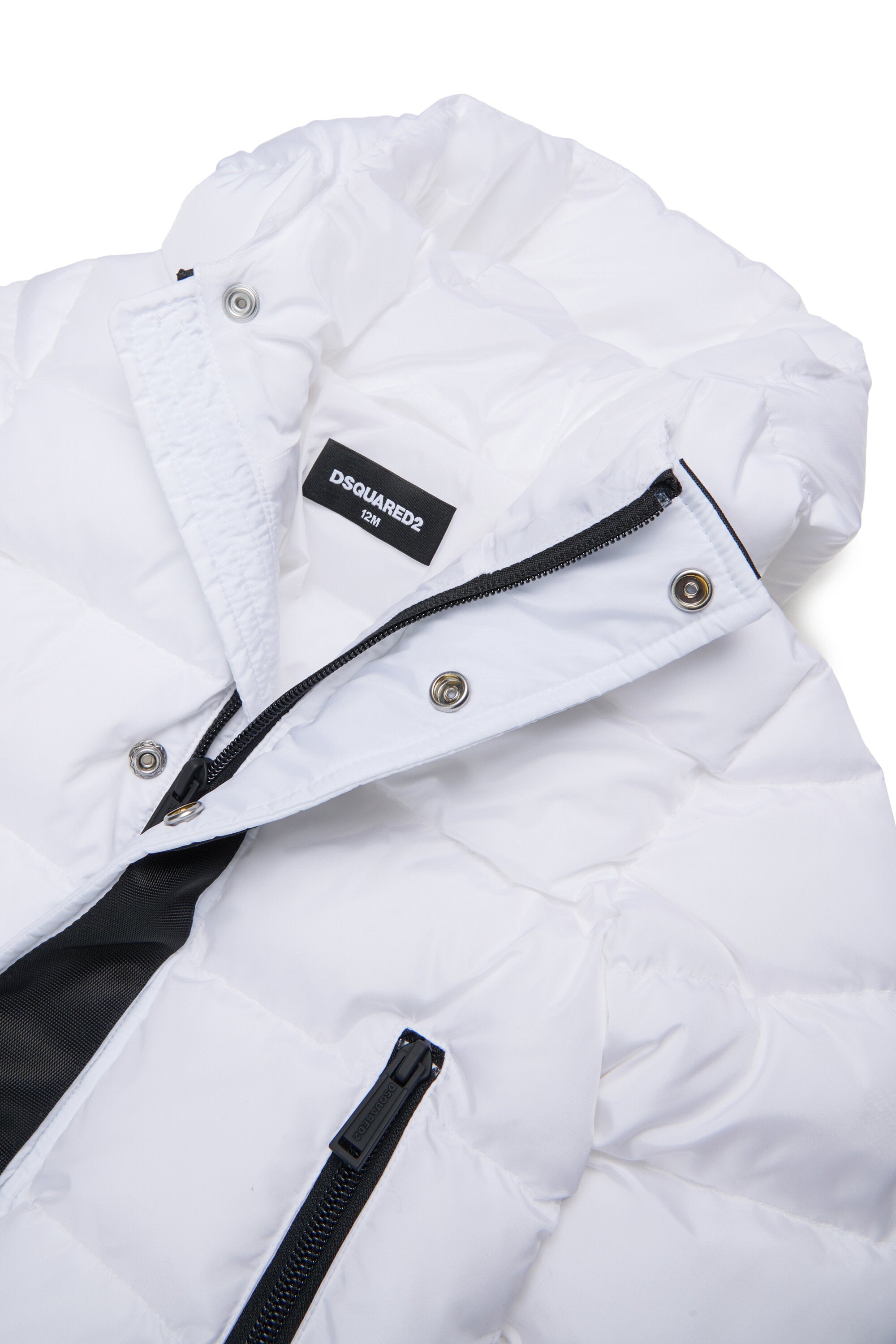 ロゴ入りロング・パッド・ジャケット