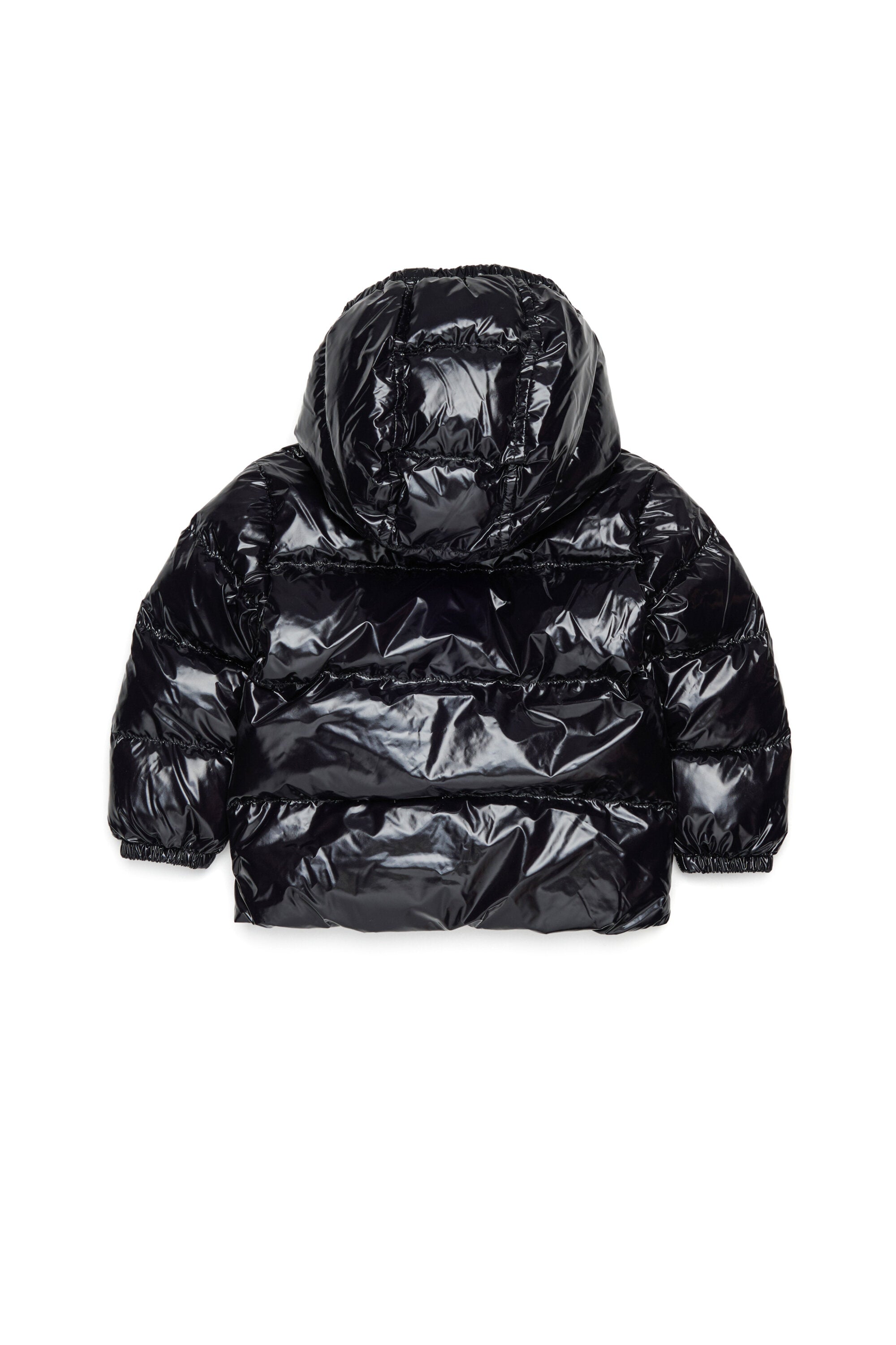 Short padded jacket with logo Maple Leaf