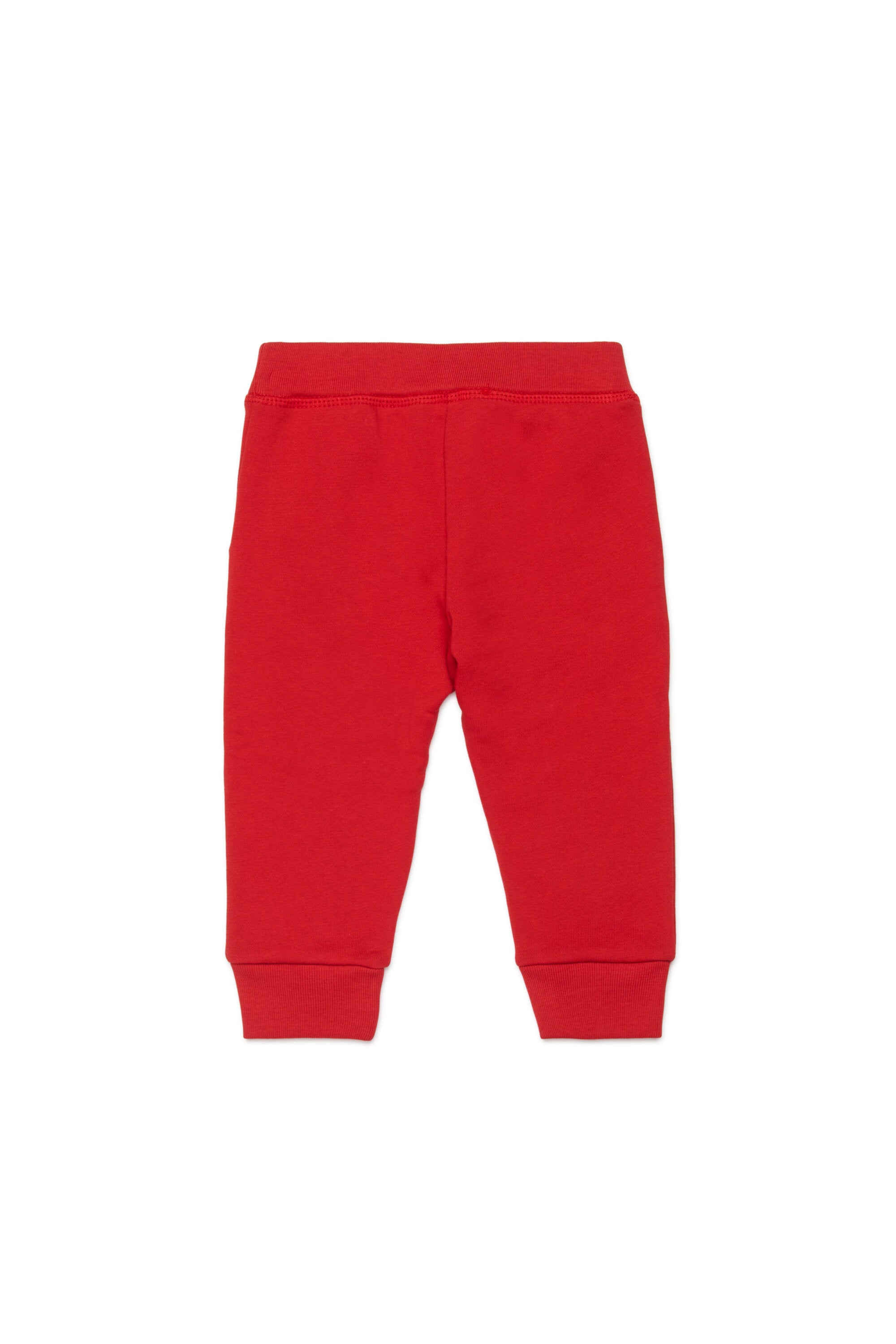 ロゴ入りカーペットステッチ入りフリースジョガーパンツ