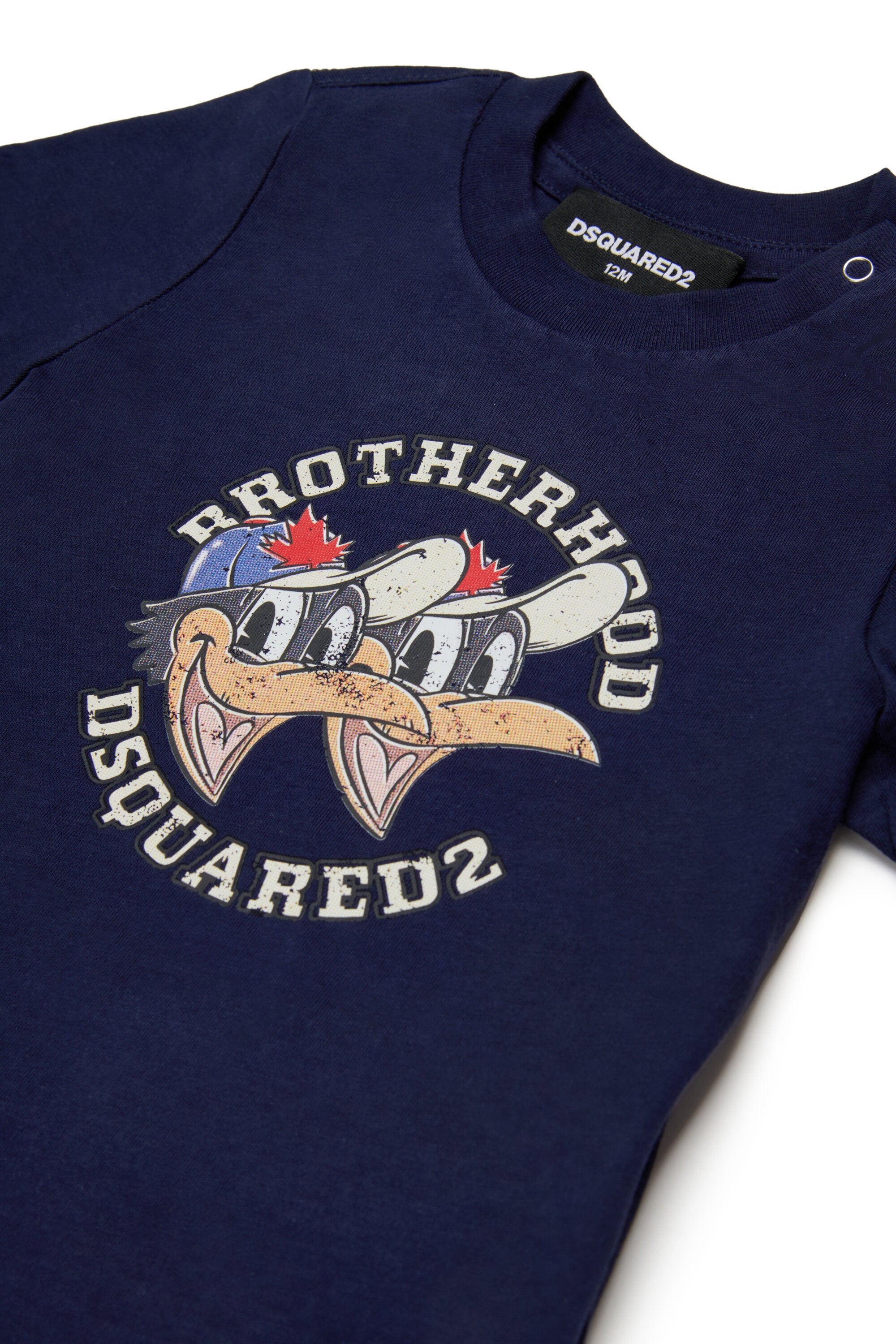 ブラザーフッド・プリント・ジャージーTシャツ