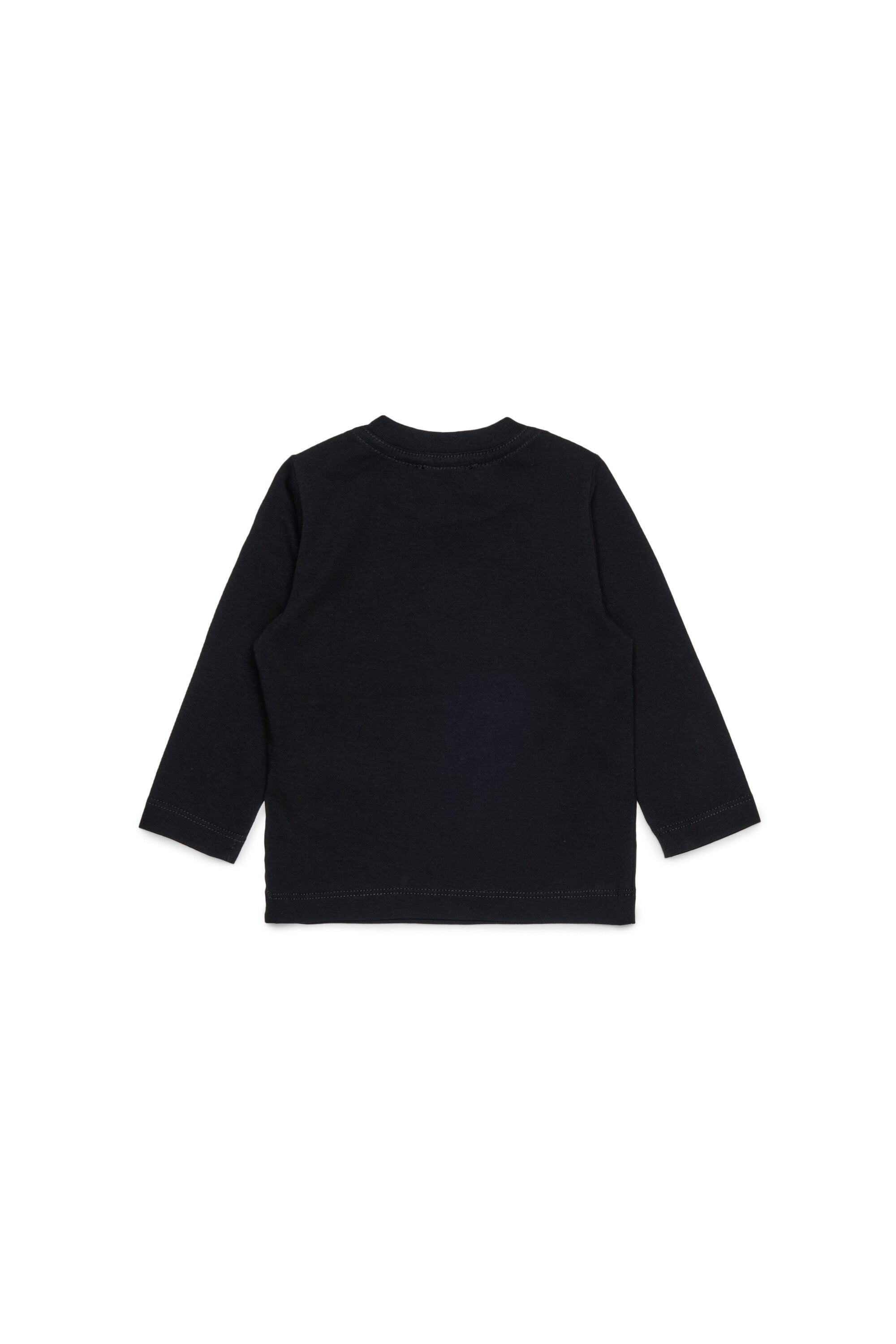 ロゴ入り長袖ジャージーTシャツ