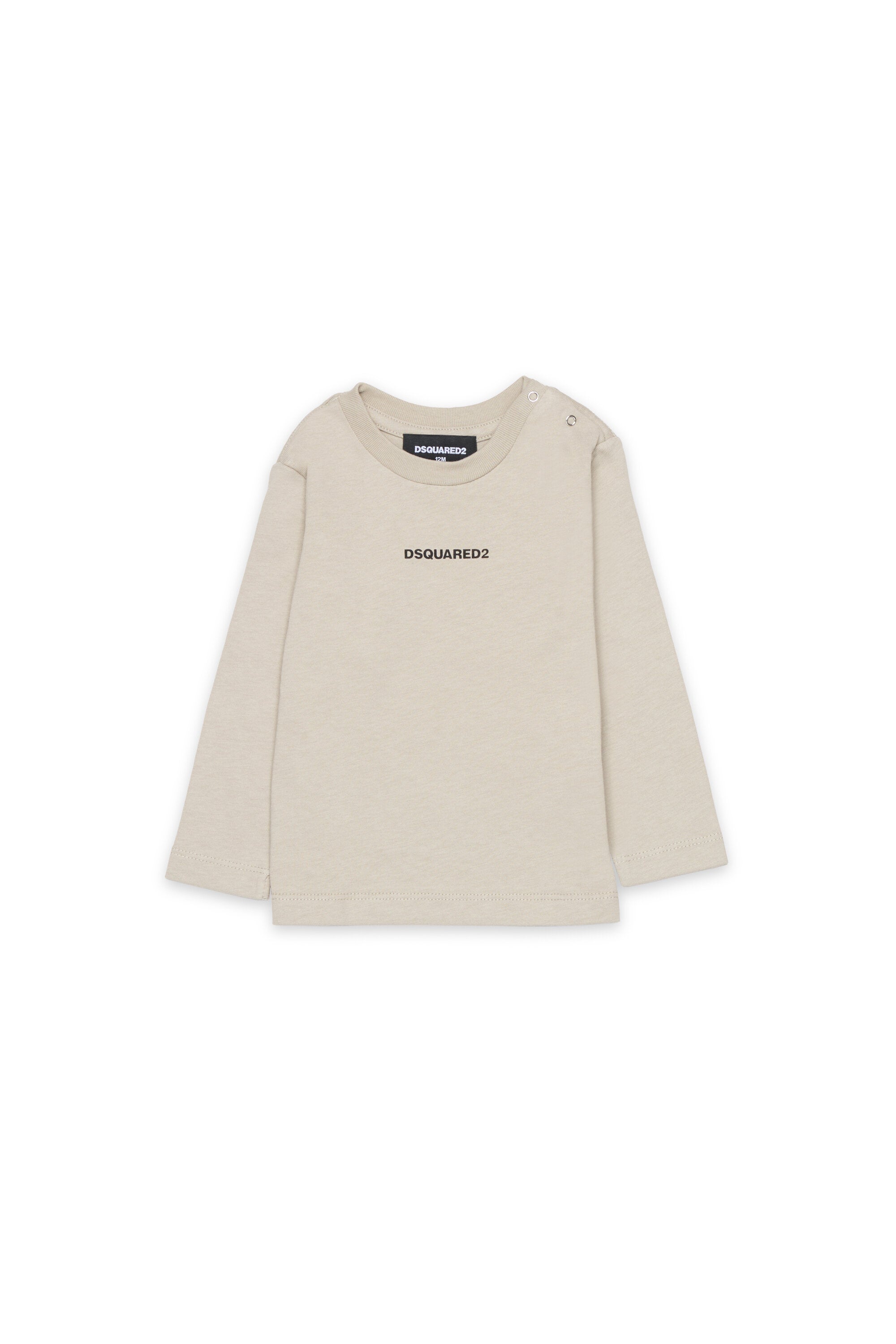 長袖Tシャツ、ロゴ付き