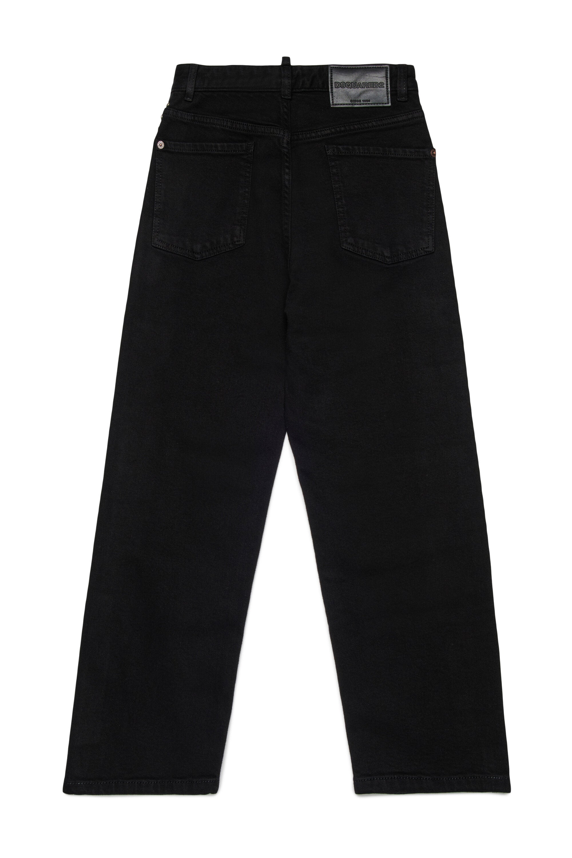Regular black jeans with studs - Moose Lost