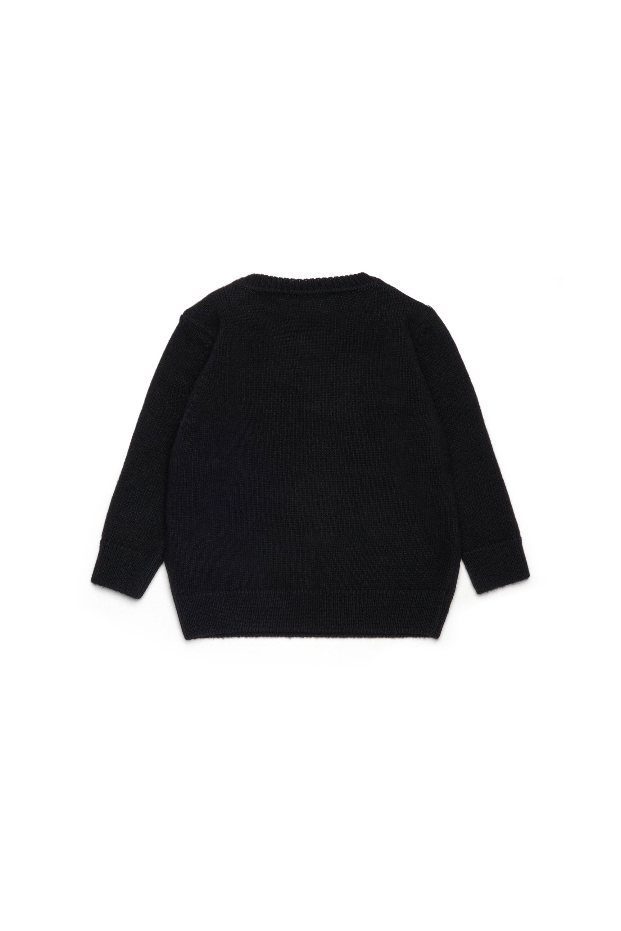 Wool-blend pullover with Bear graphics