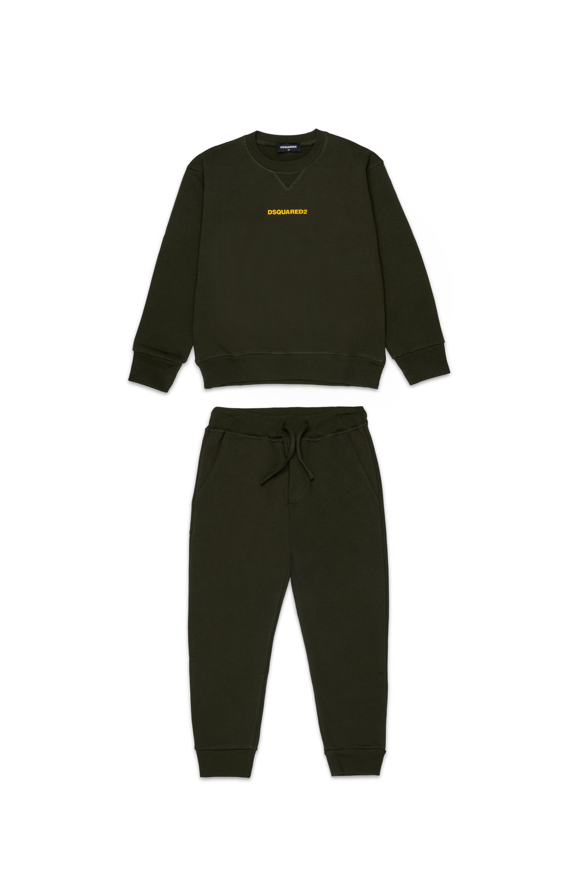 Long fleece jumpsuit with logo