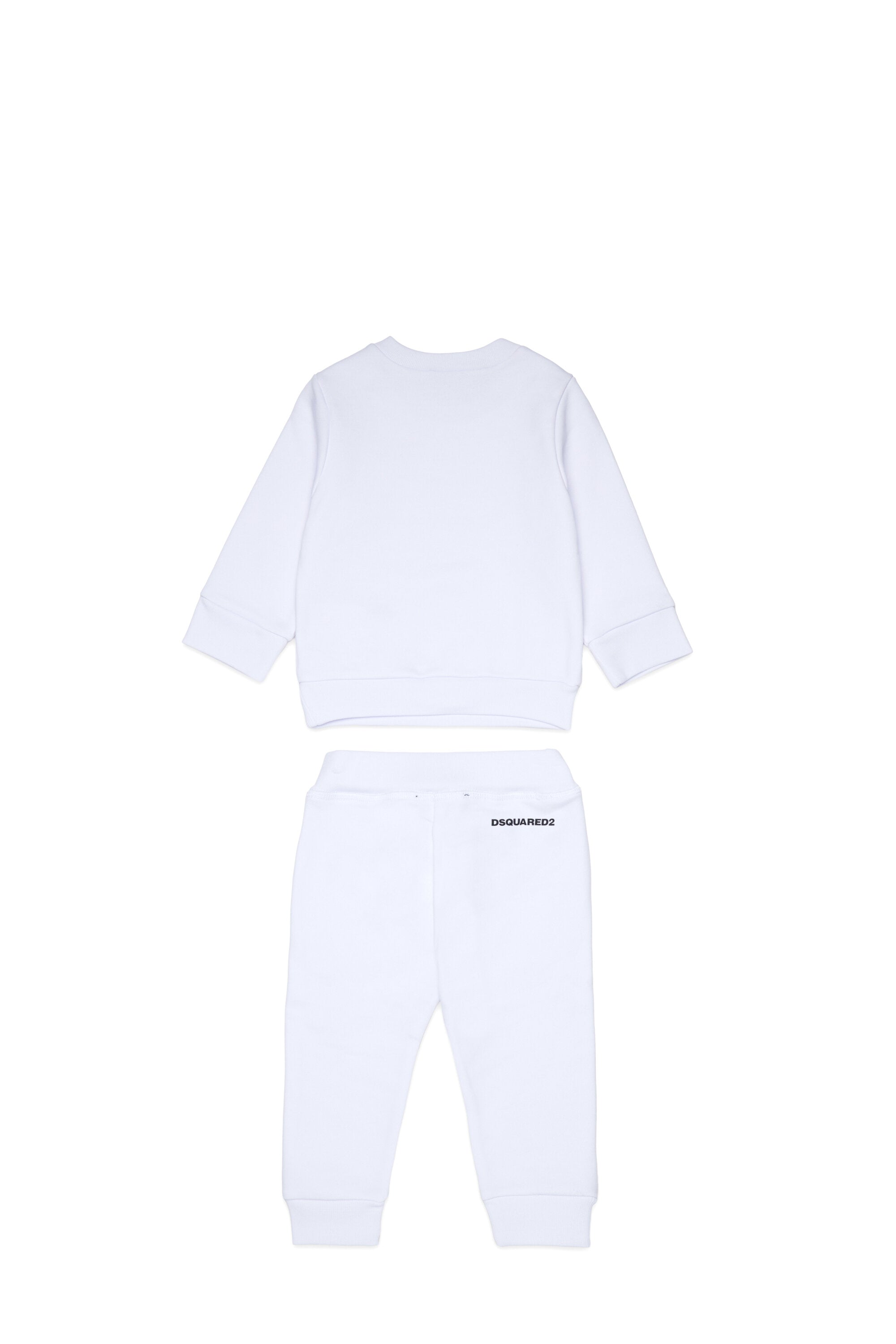 ロゴ入りロングフリースジャンプスーツ