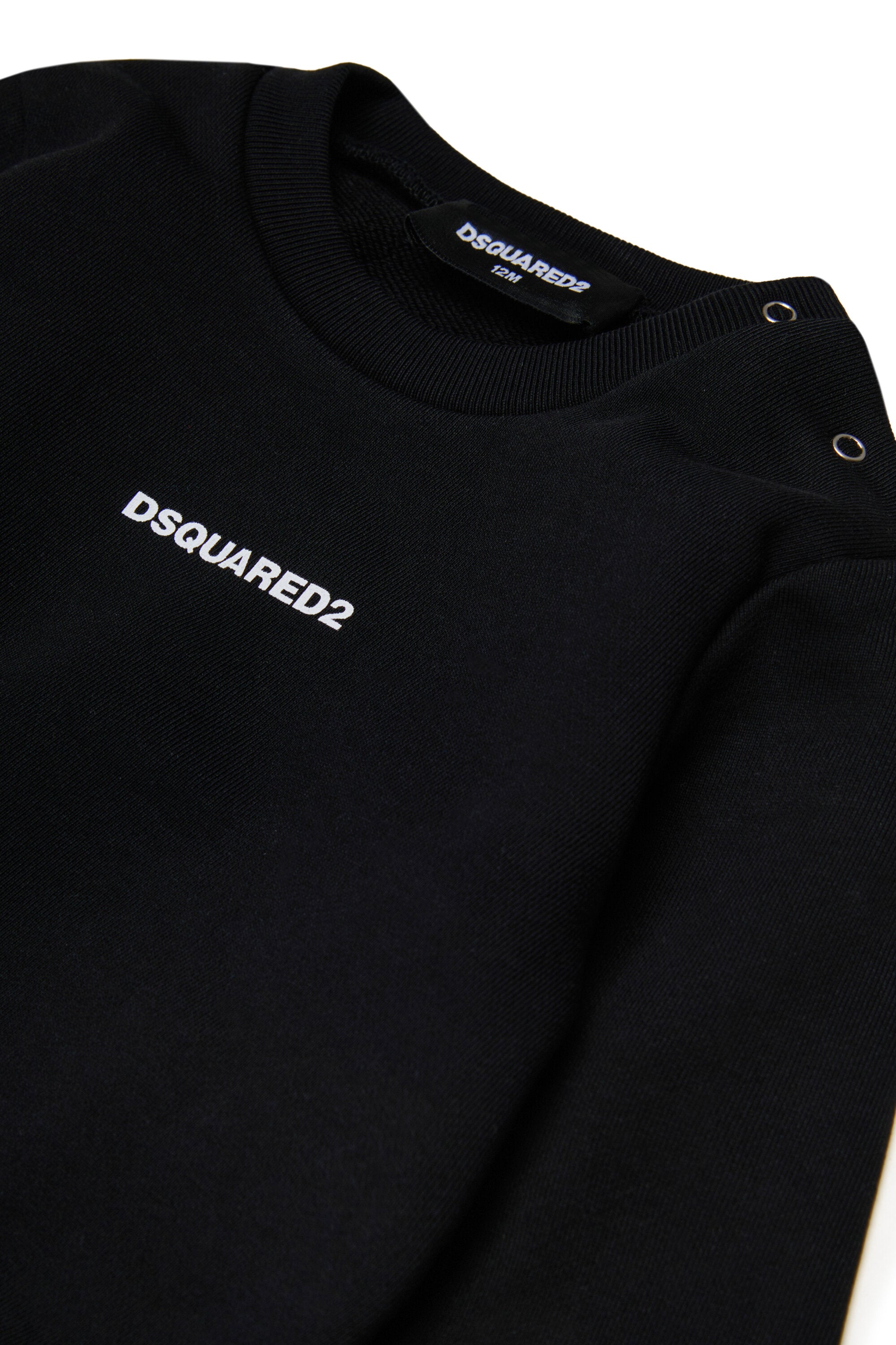 ロゴ入りロングフリースジャンプスーツ