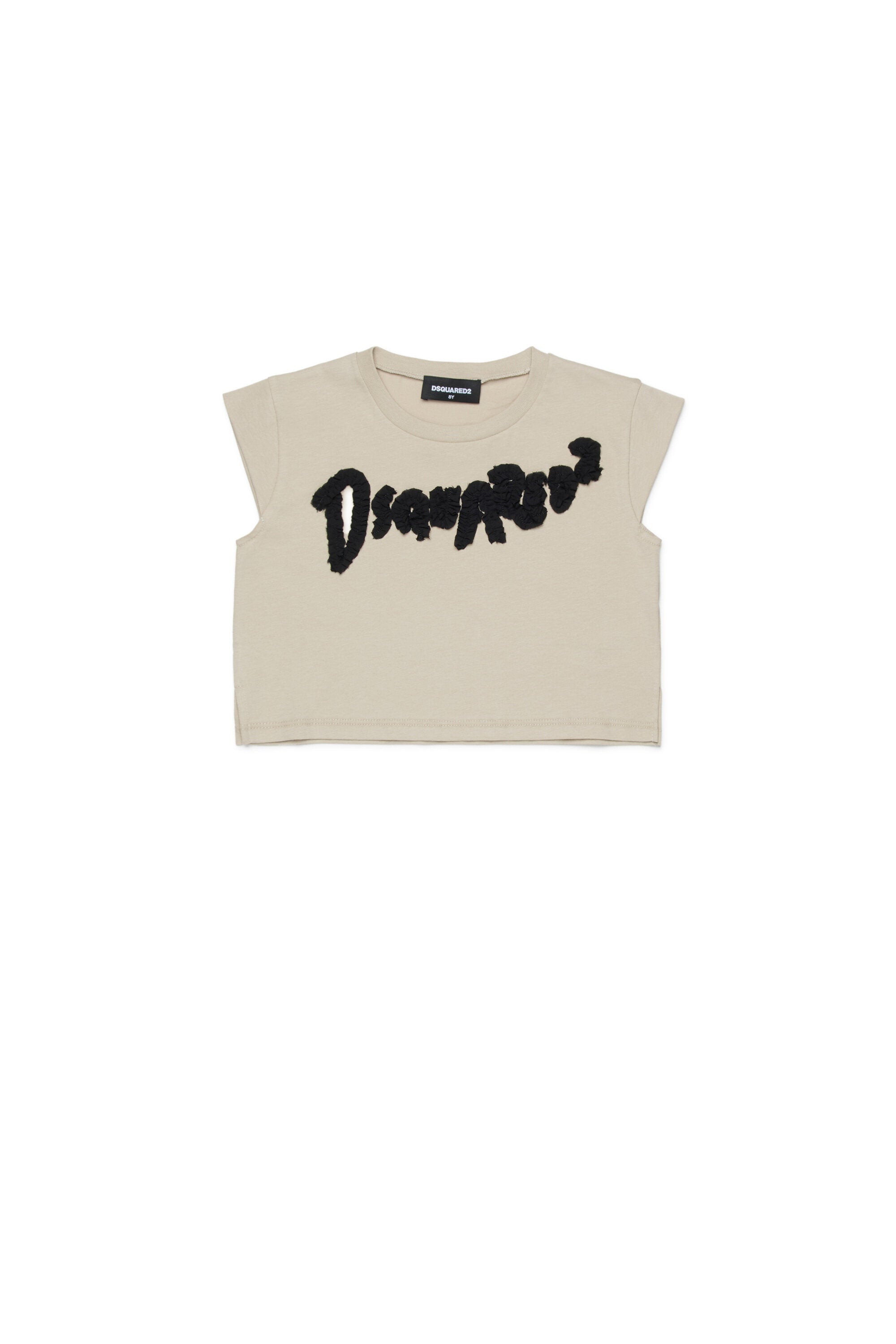 ロゴ入りノースリーブTシャツ