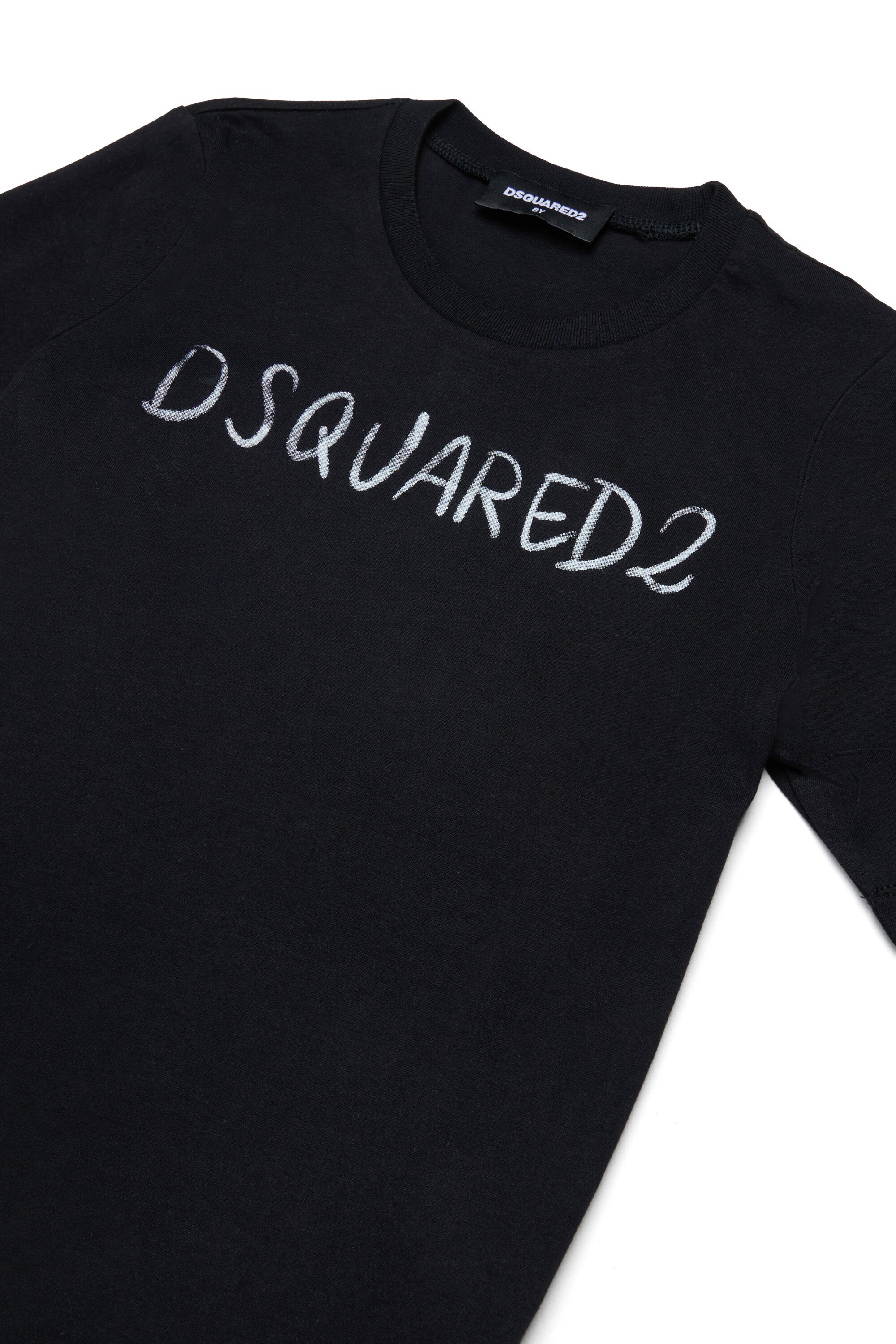 ロゴ入りクルーネックTシャツ