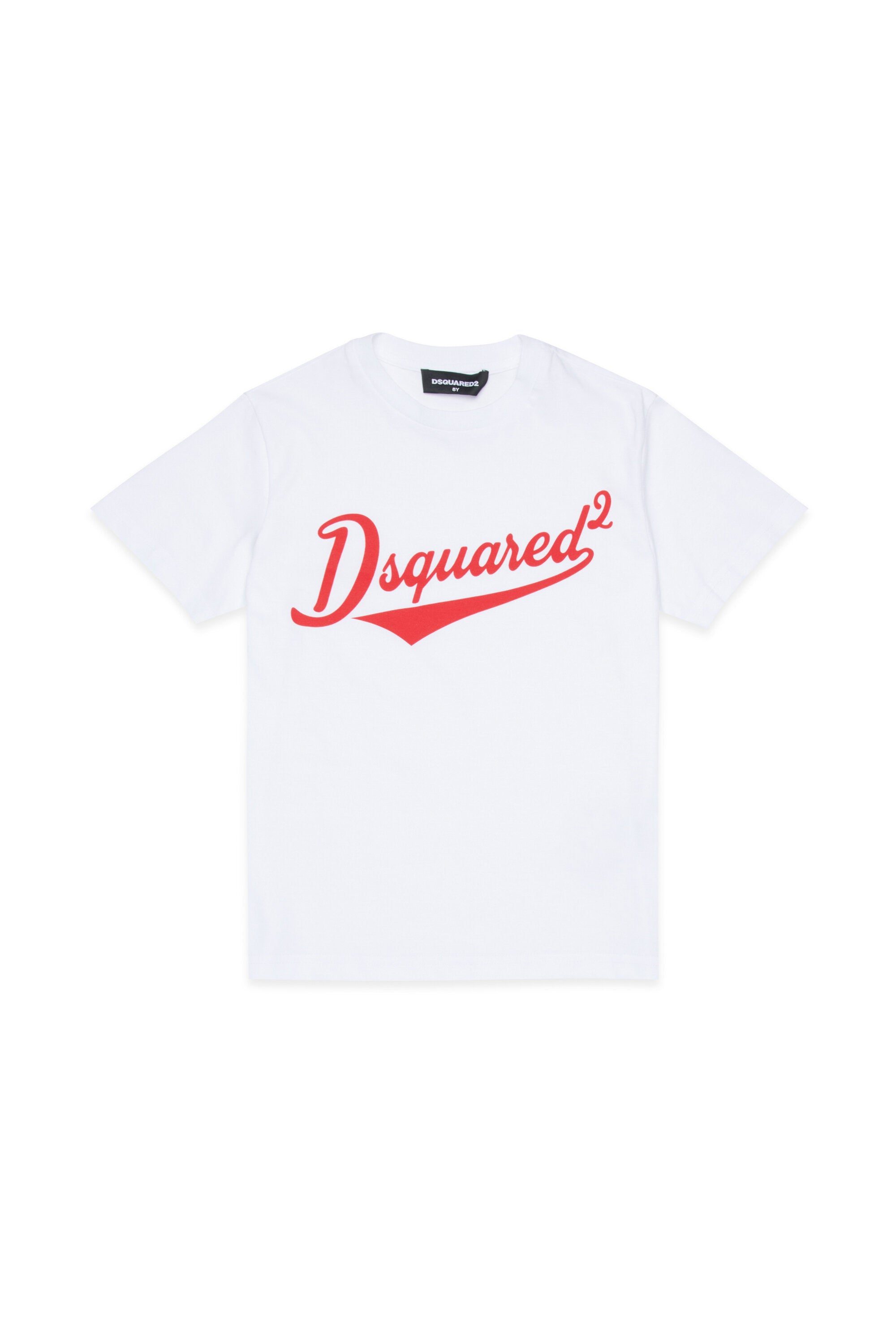 ロゴプリント入りクルーネックTシャツ