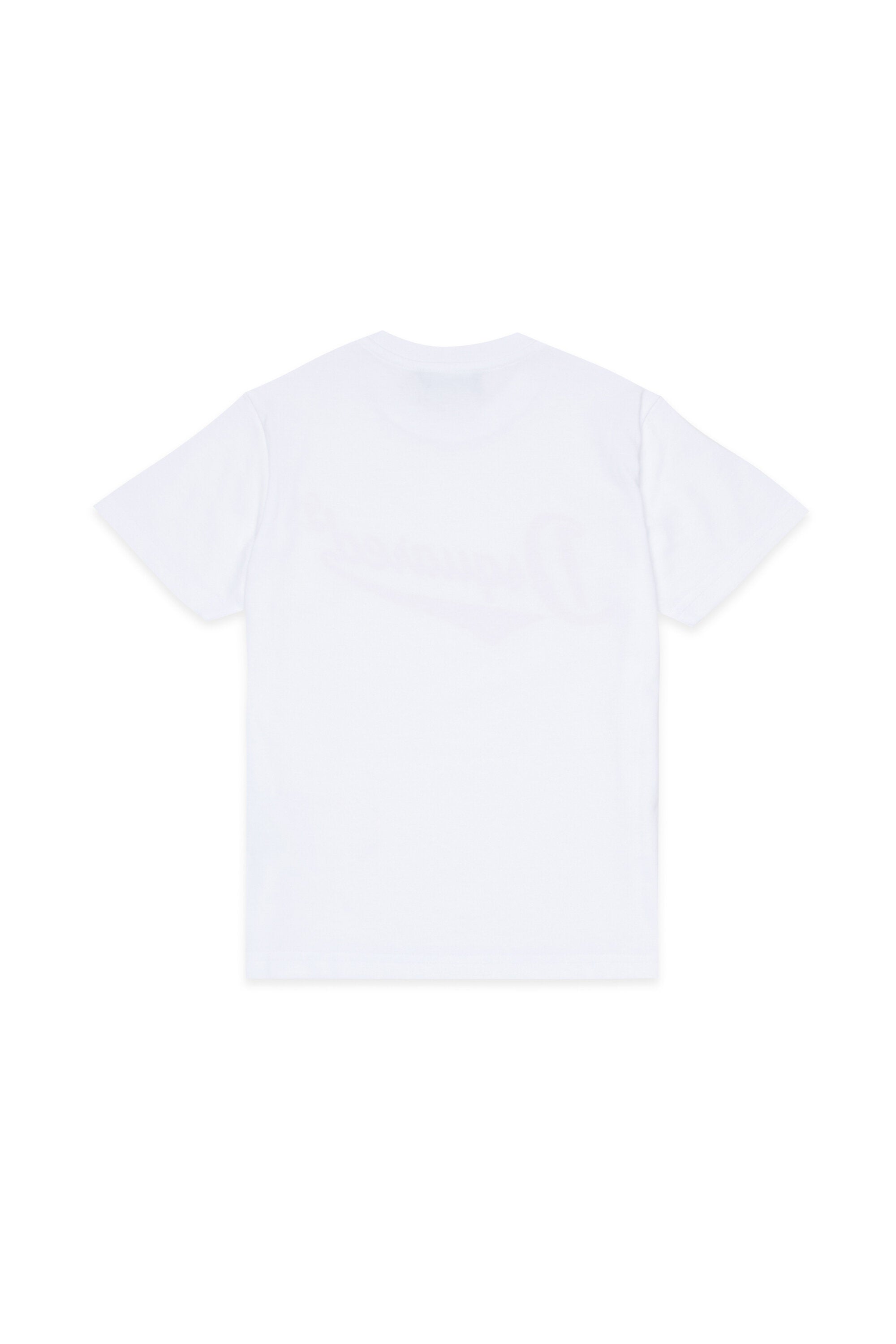 Crew-neck T-shirt with printed logo