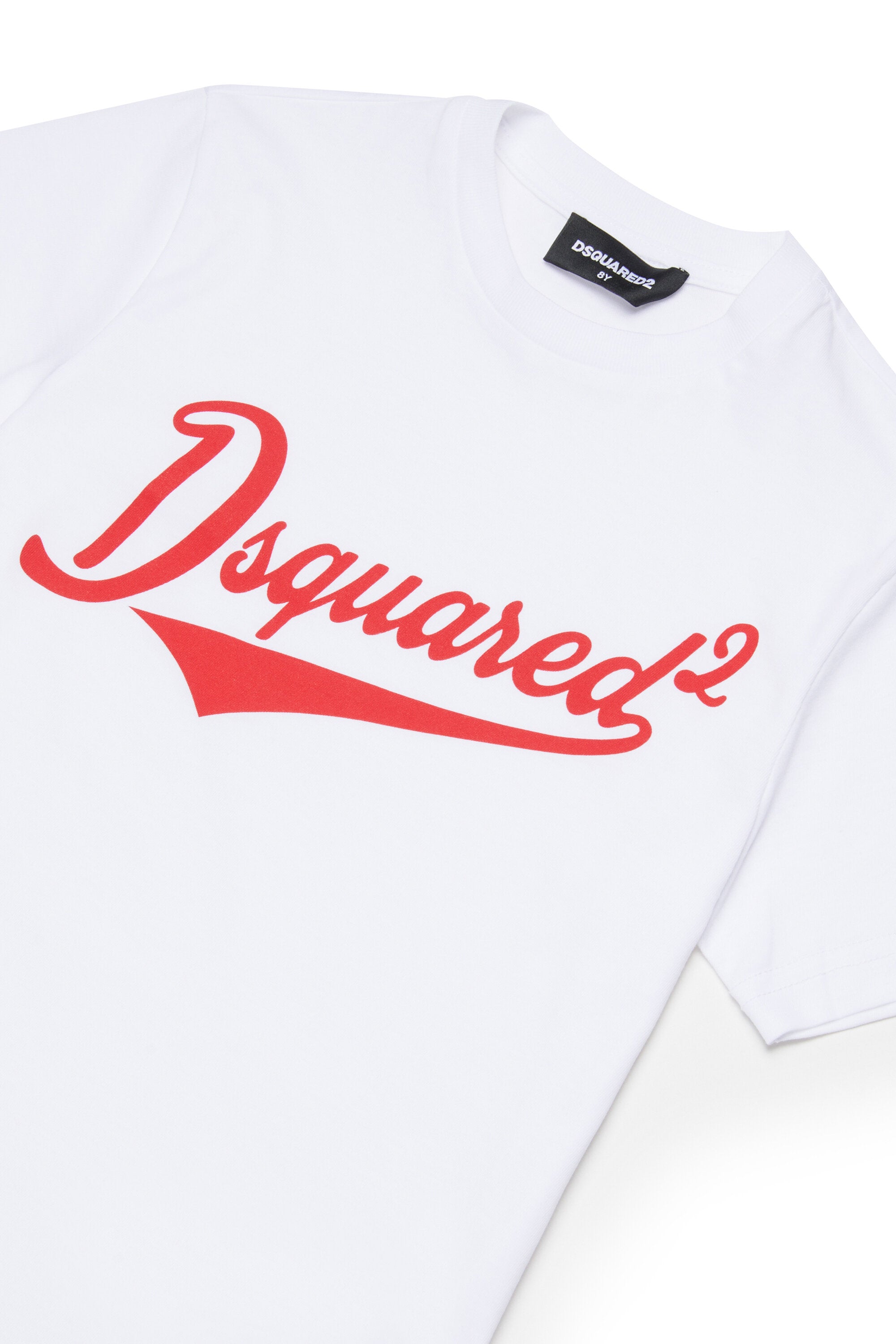 ロゴプリント入りクルーネックTシャツ