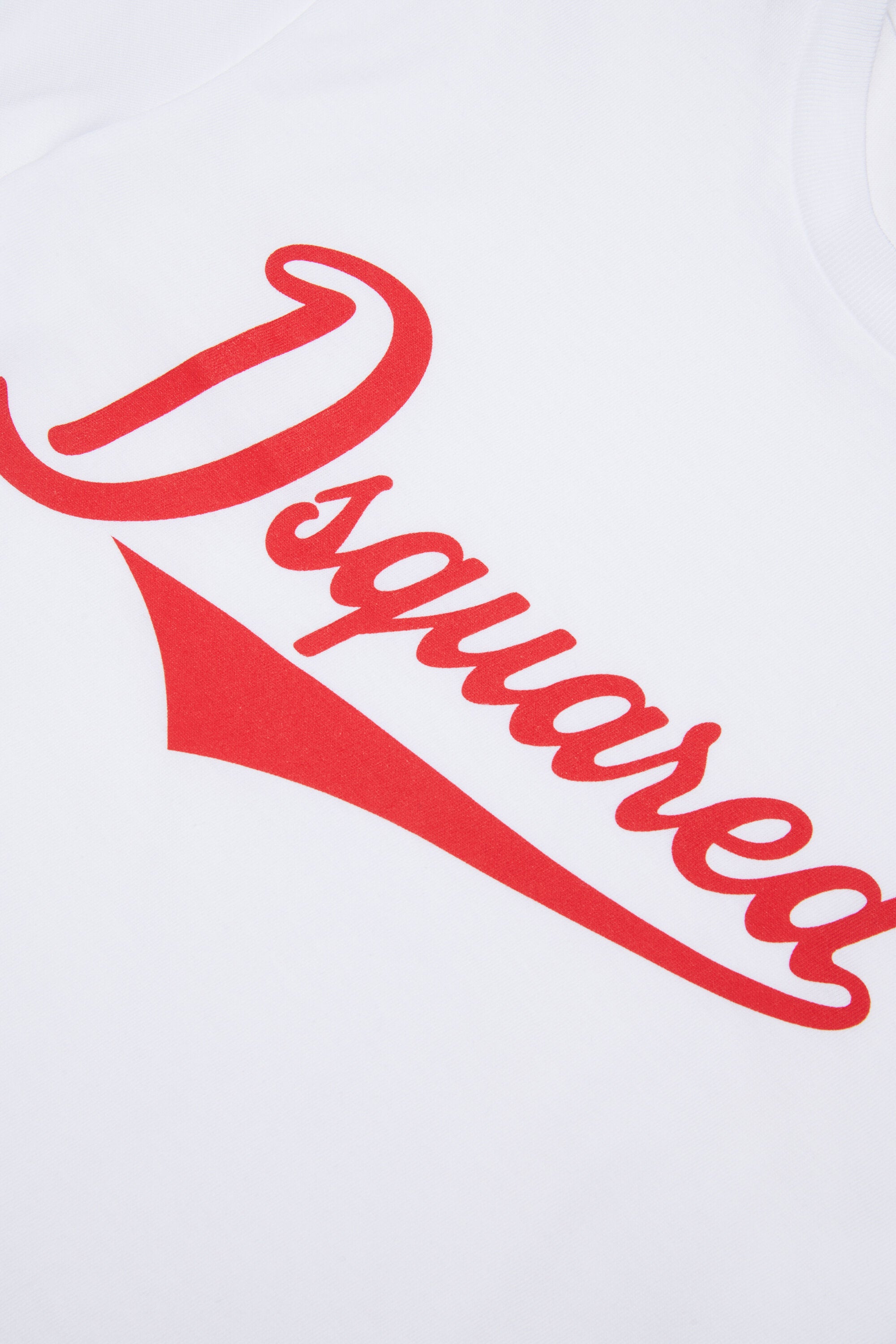 ロゴプリント入りクルーネックTシャツ