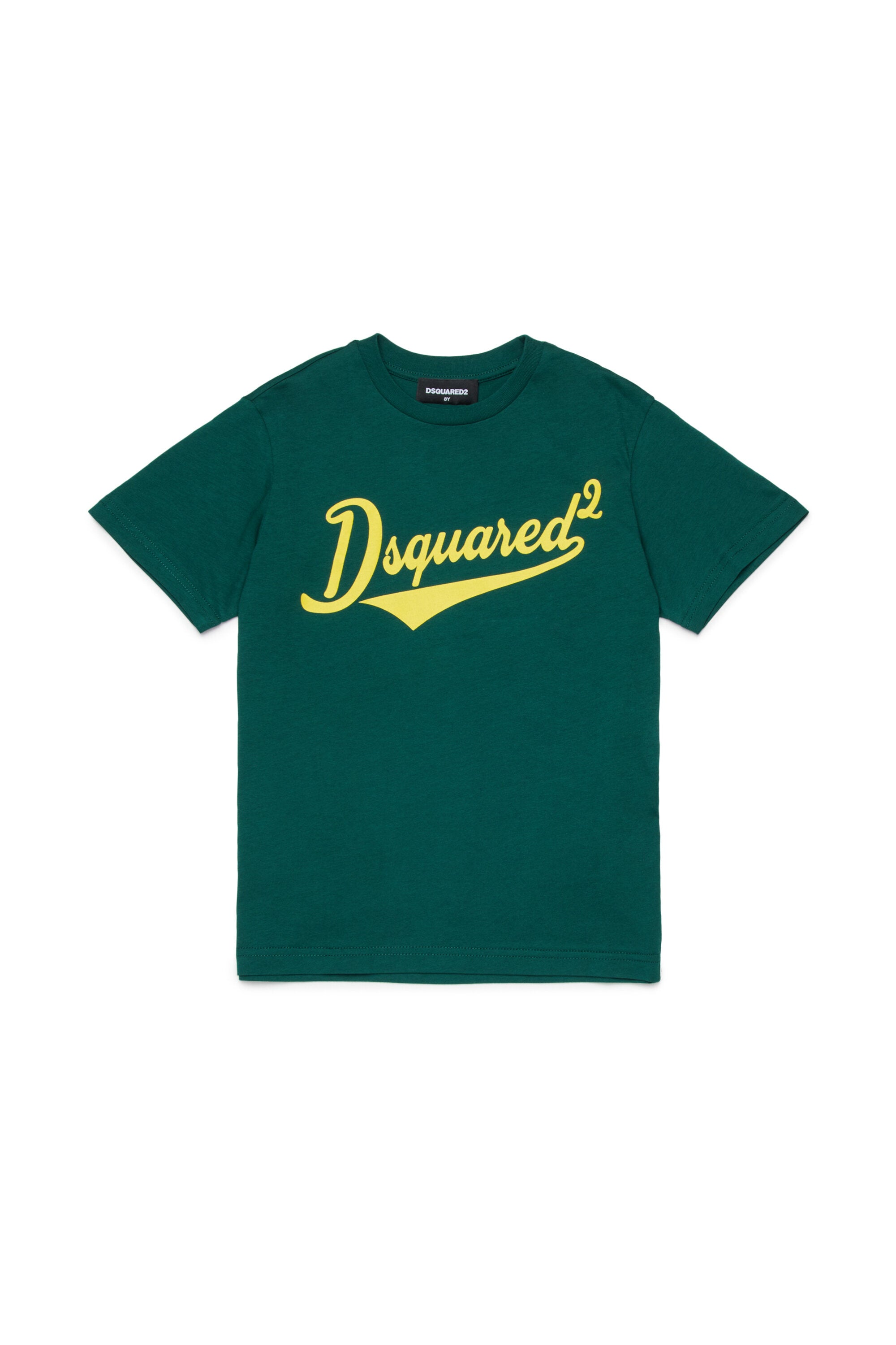 ロゴプリント入りクルーネックTシャツ