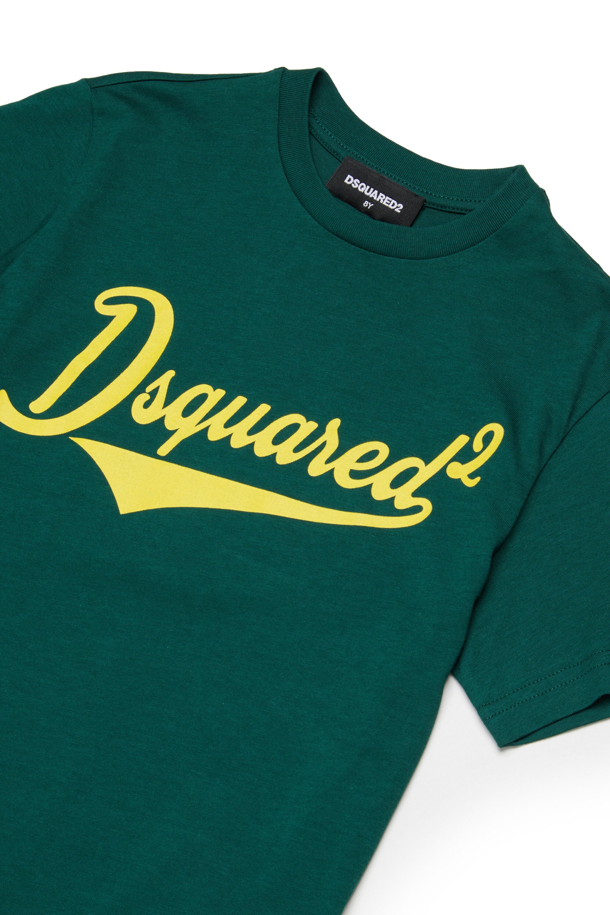 ロゴプリント入りクルーネックTシャツ