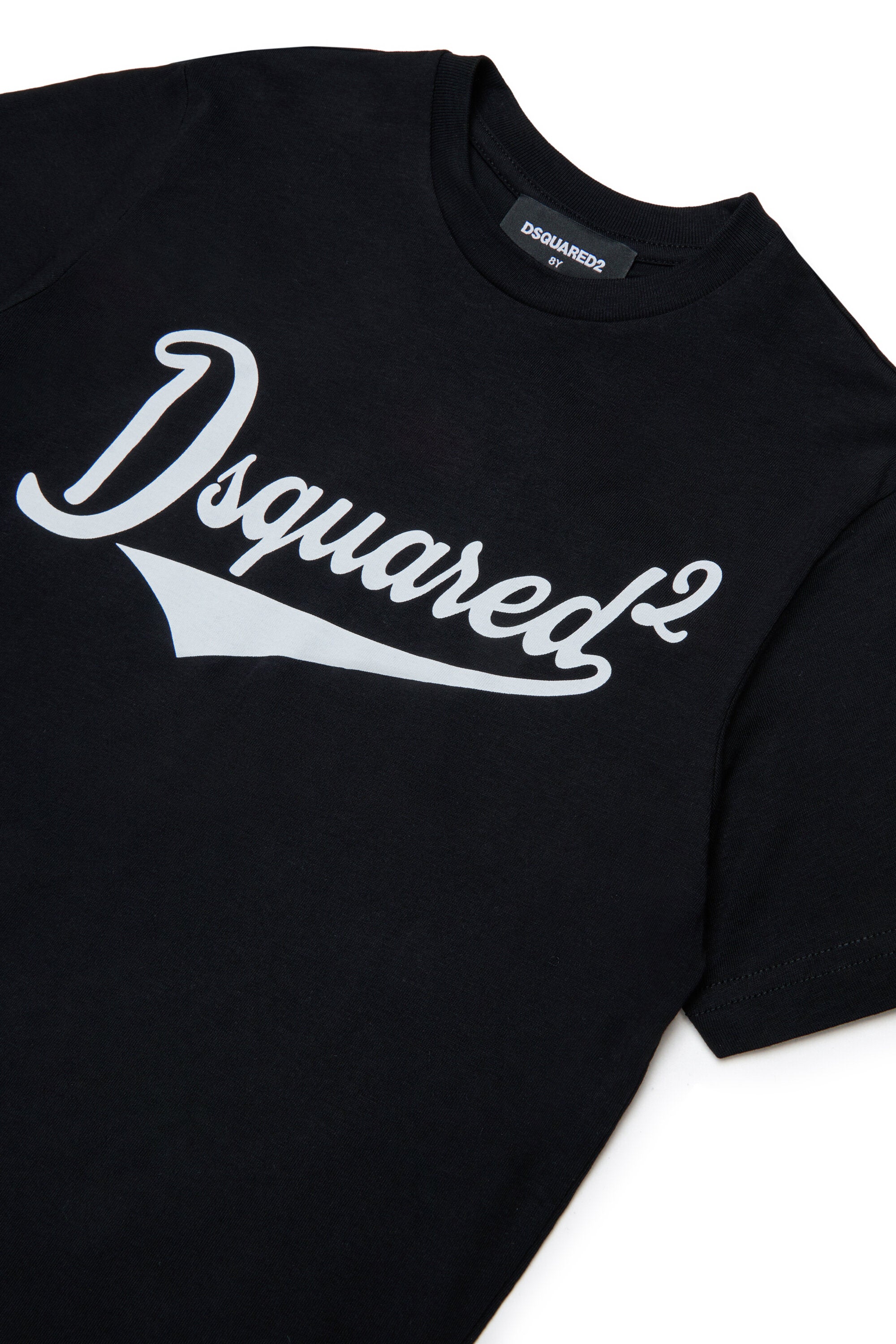 ロゴプリント入りクルーネックTシャツ