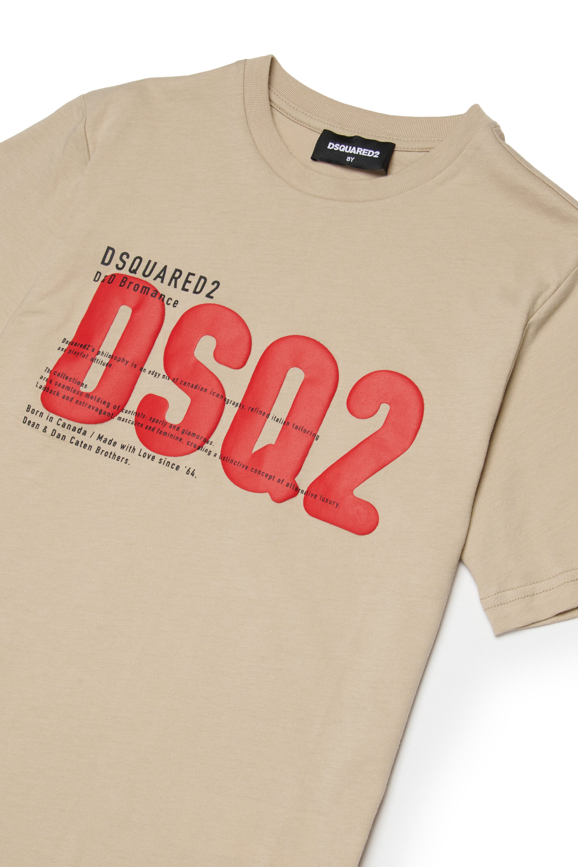 DSQ2ロゴプリントTシャツ