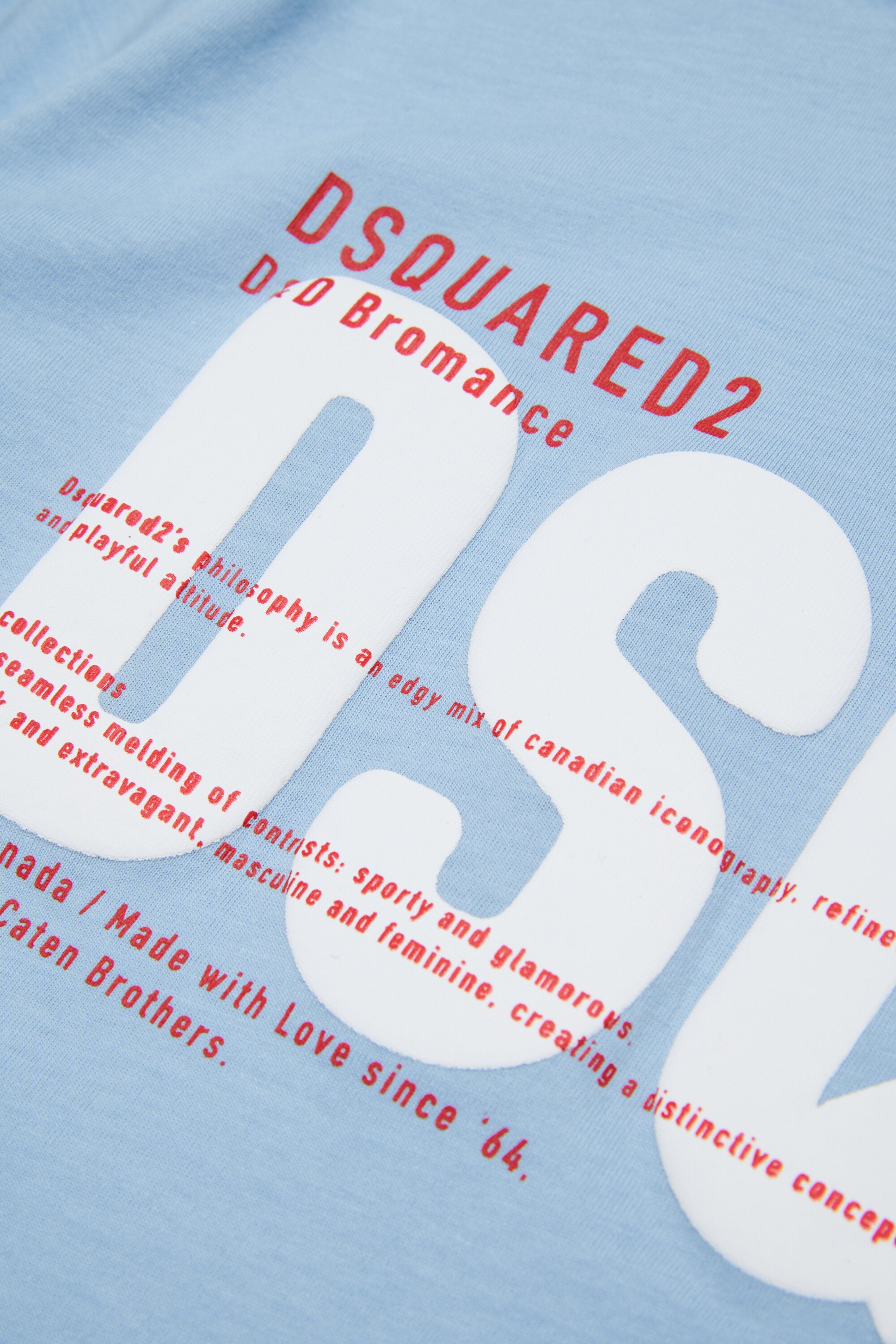 DSQ2ロゴプリントTシャツ