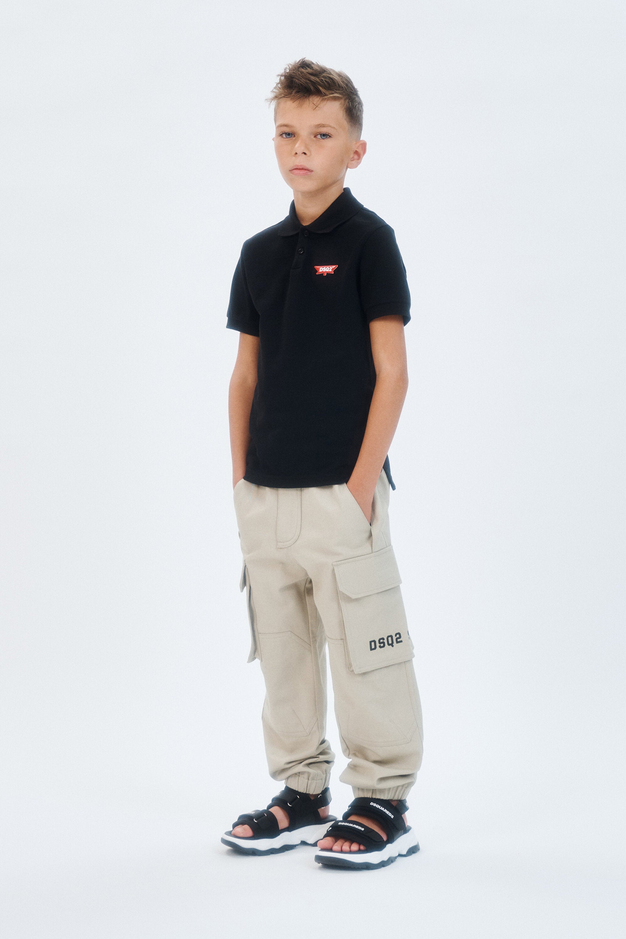 Polo shirt with logo