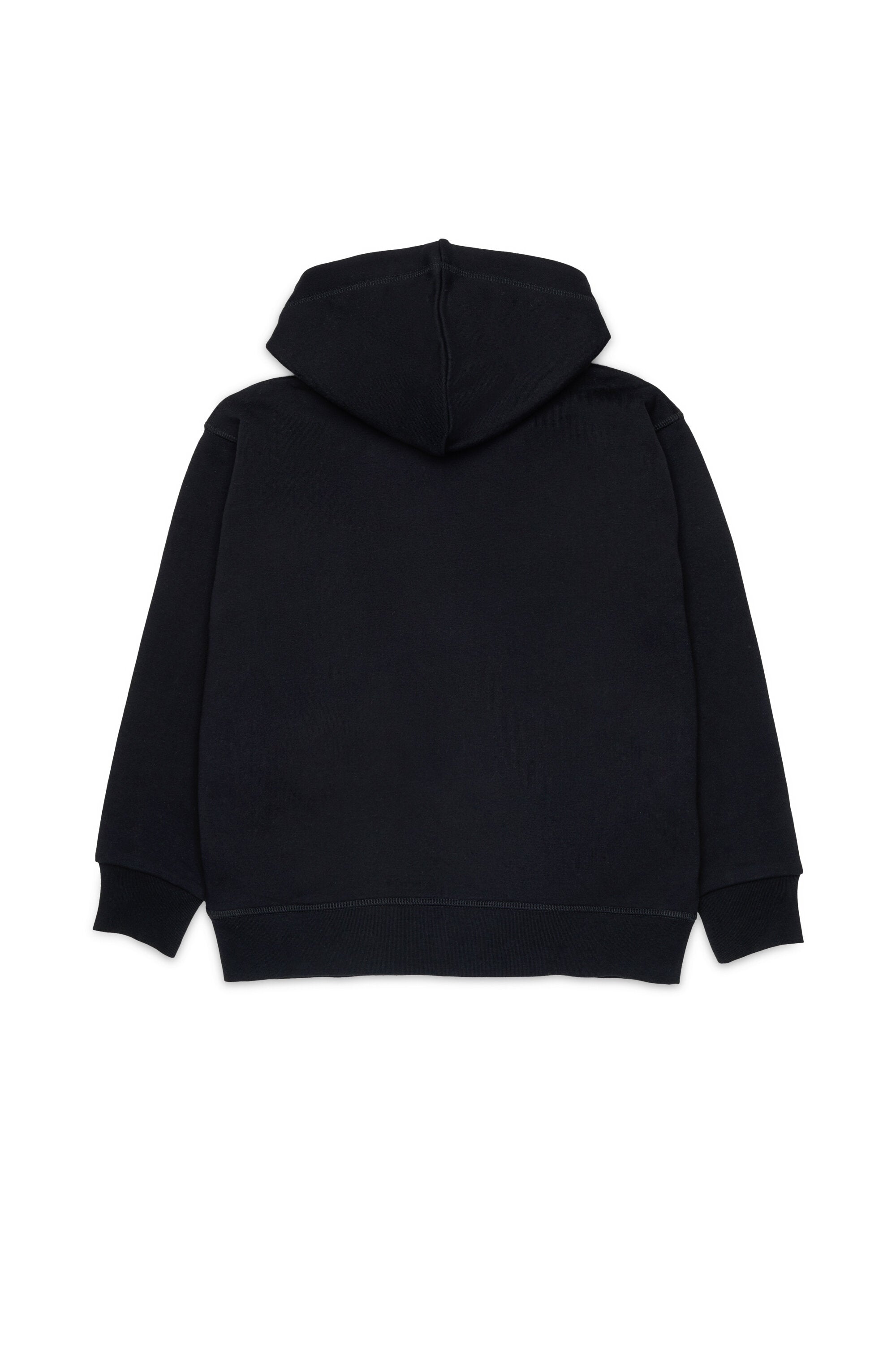 ロゴ入りフルジップスウェット