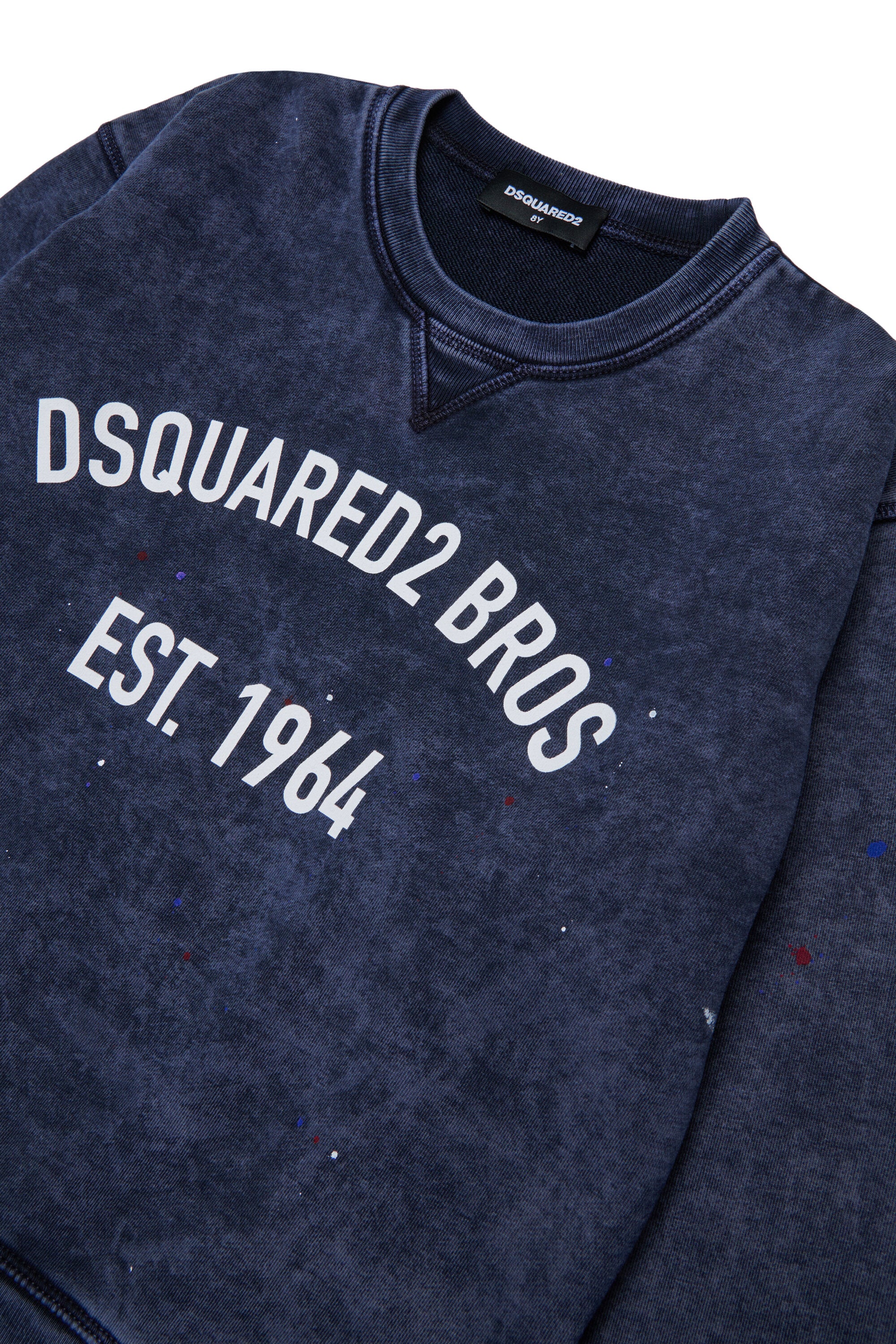 ロゴ入りクルーネックスウェット