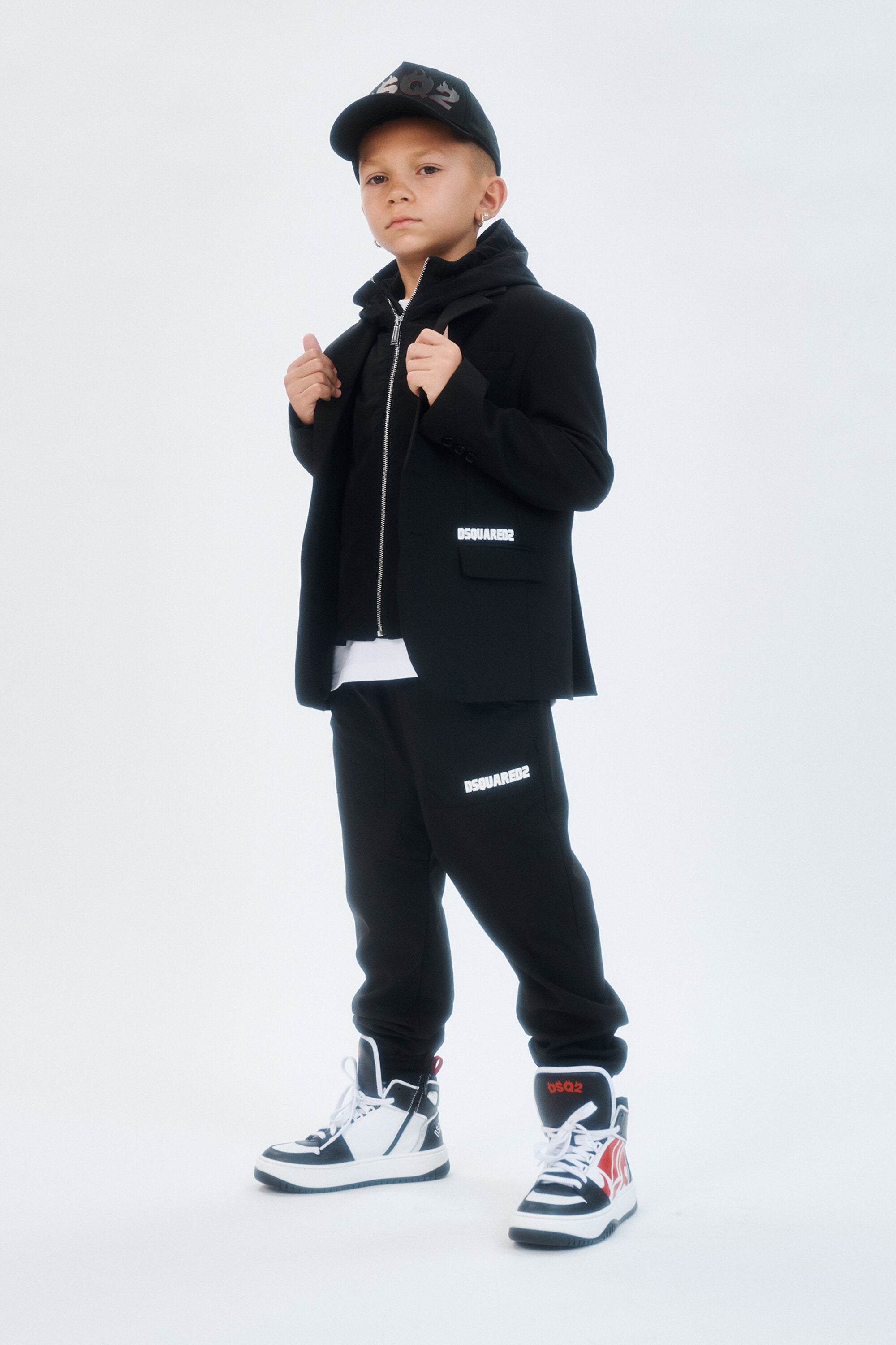 ロゴ入りジョガーパンツ