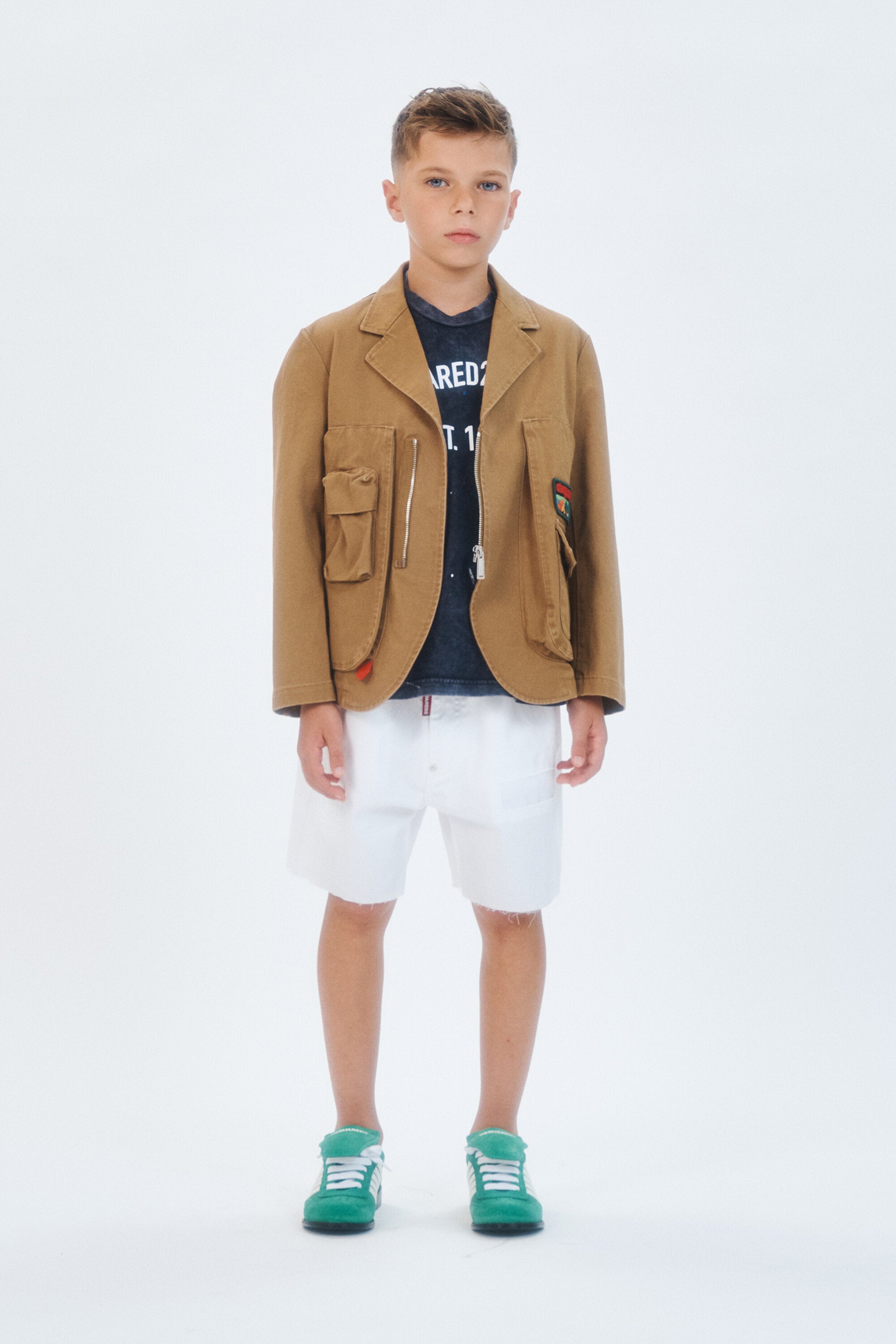 ロゴ入りショーツ