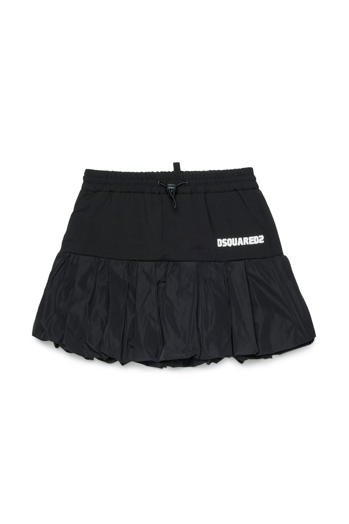 ロゴ入りミニスカート
