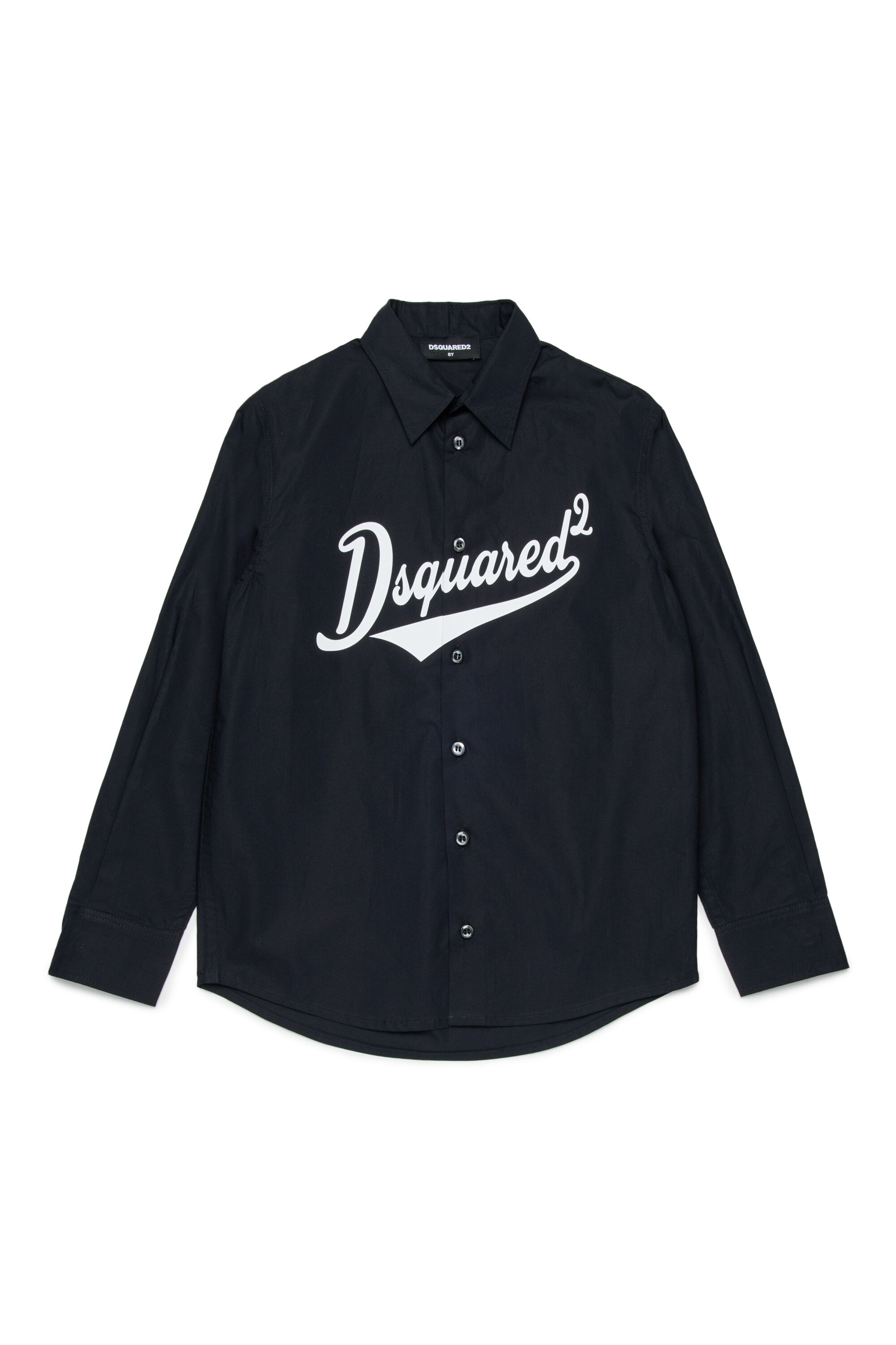 ロゴ入り長袖シャツ