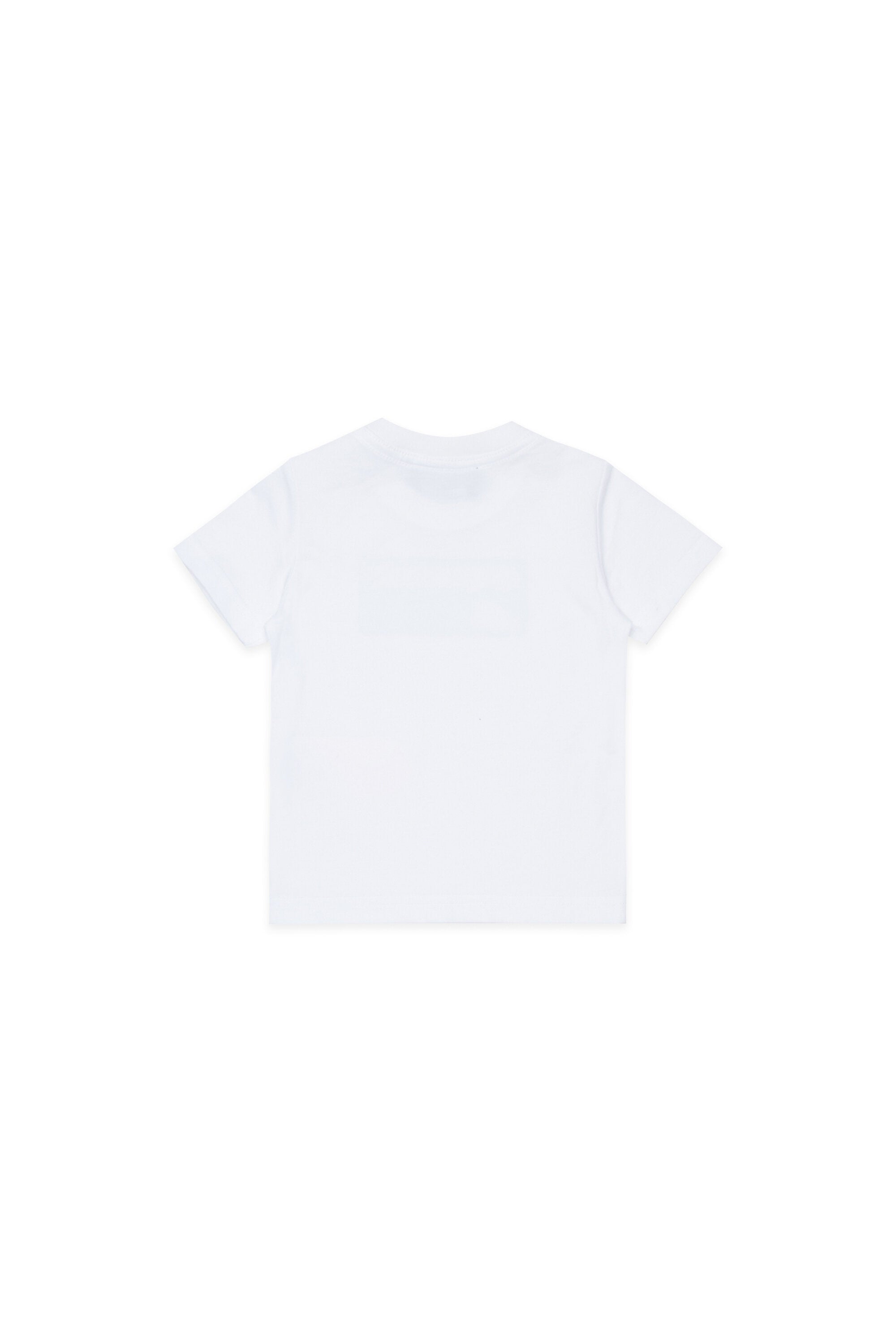 T-shirt with printed logo