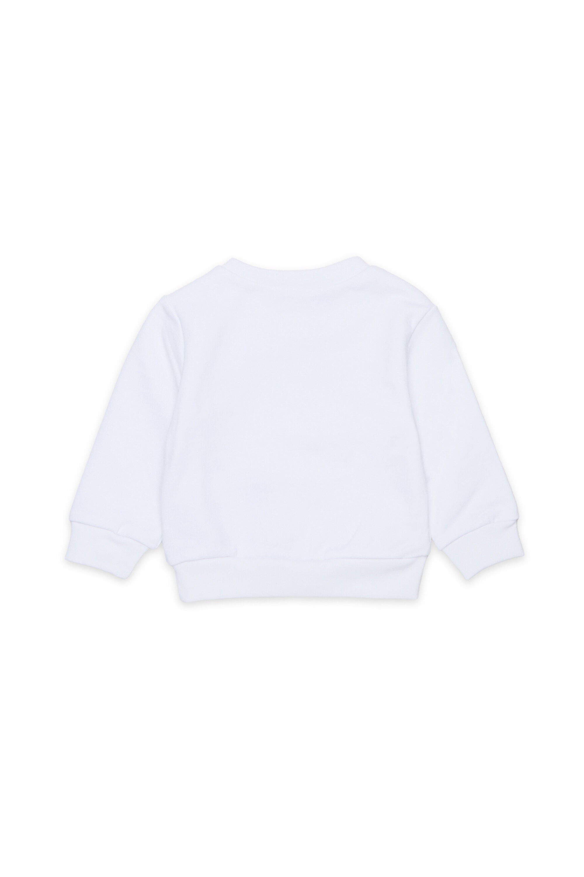 DSQ2ロゴ入りクルーネックスウェット