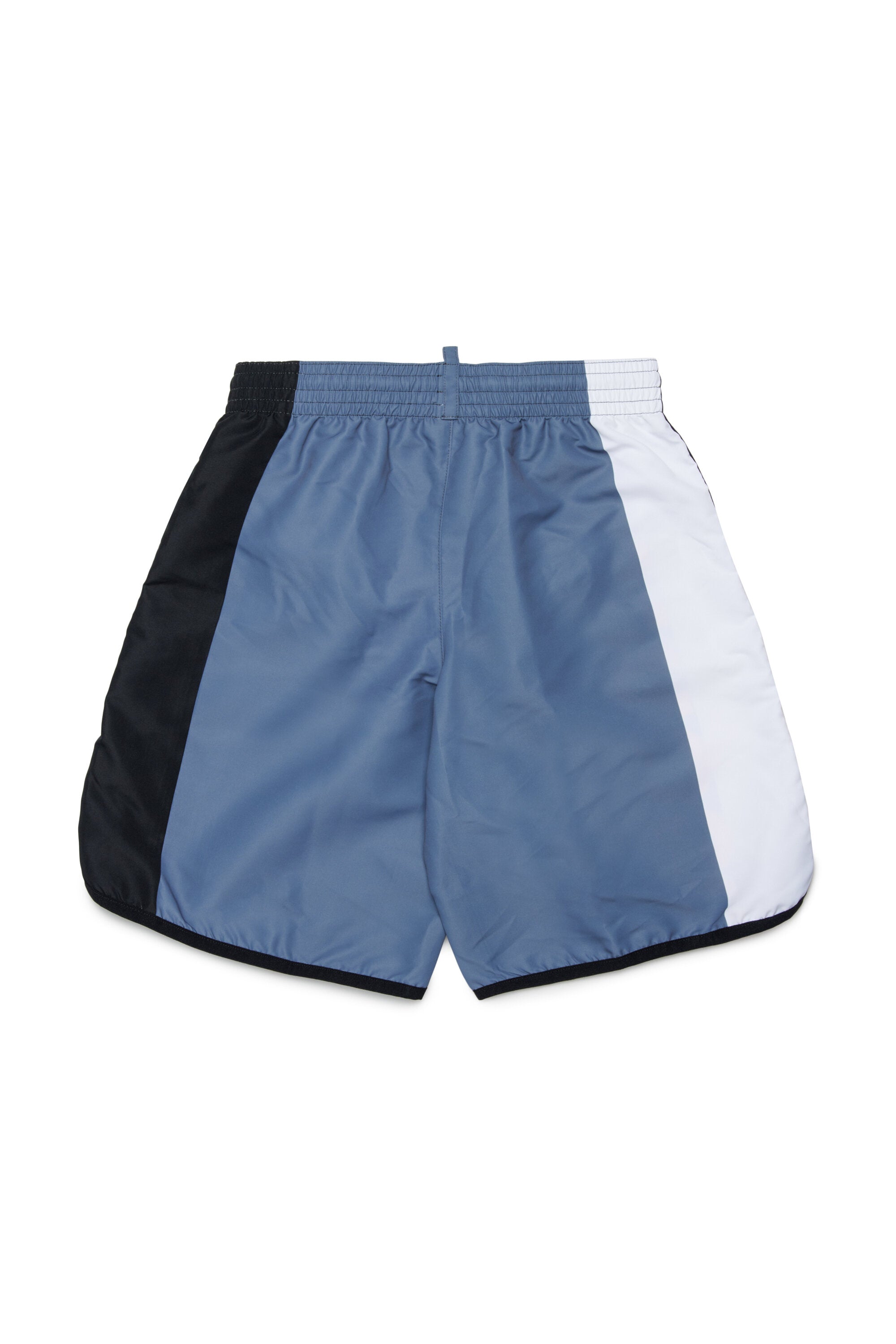 Boxer swim shorts with logo